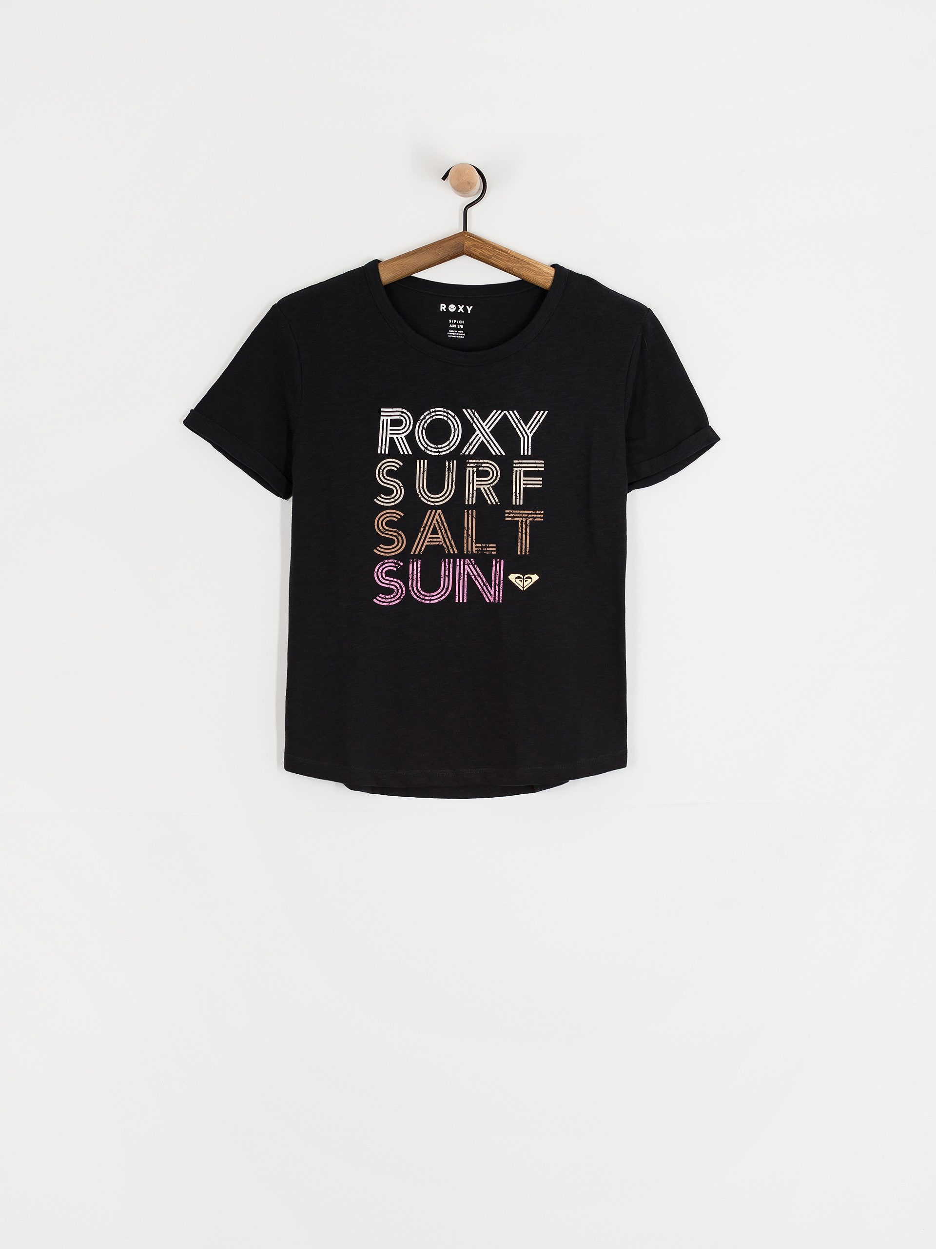 Футболка Roxy Vl Oceanwave Regular Wmn (anthracite)