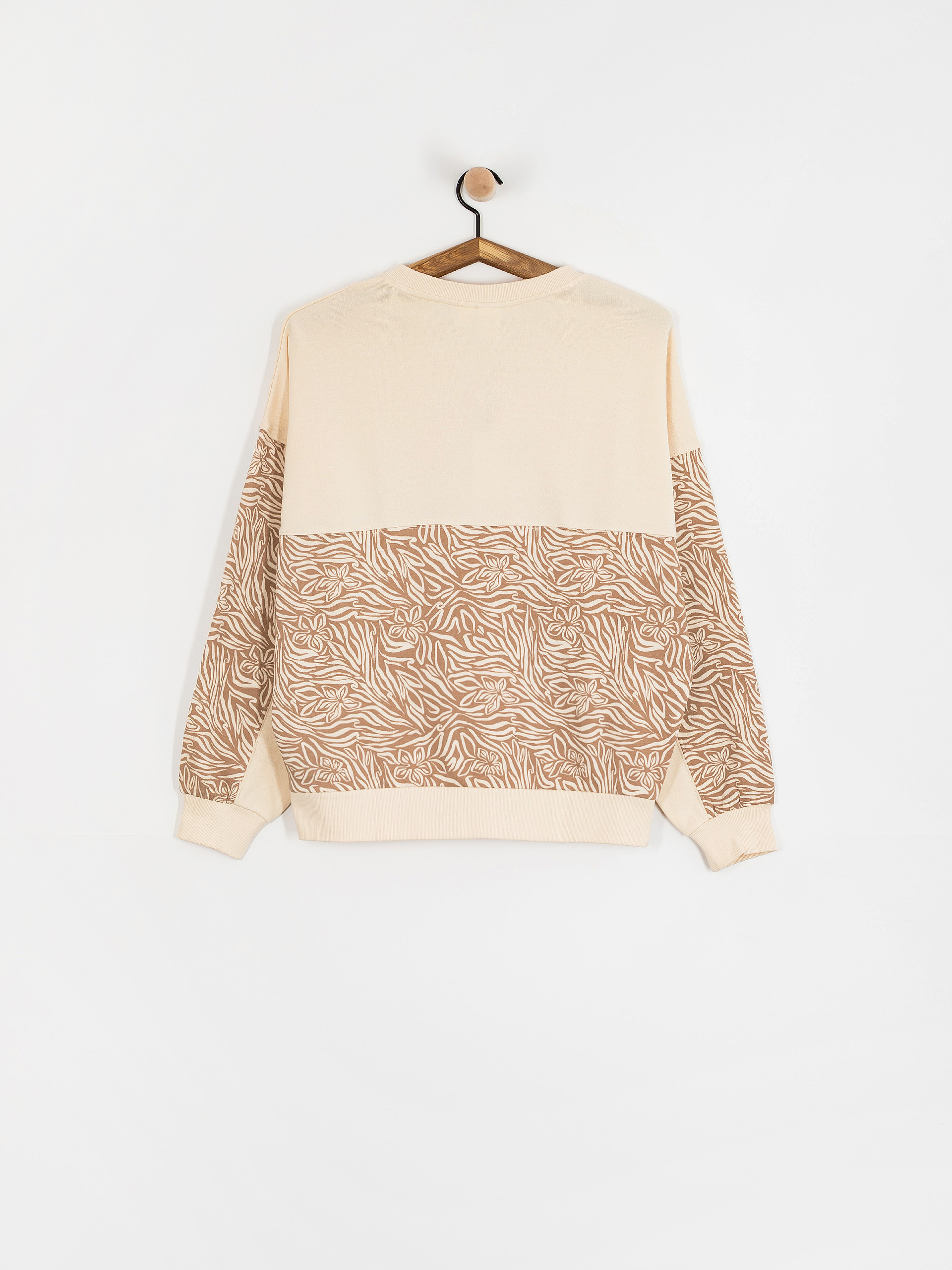Світшот Roxy Gone Wild Block Wmn (parchment animal floral)