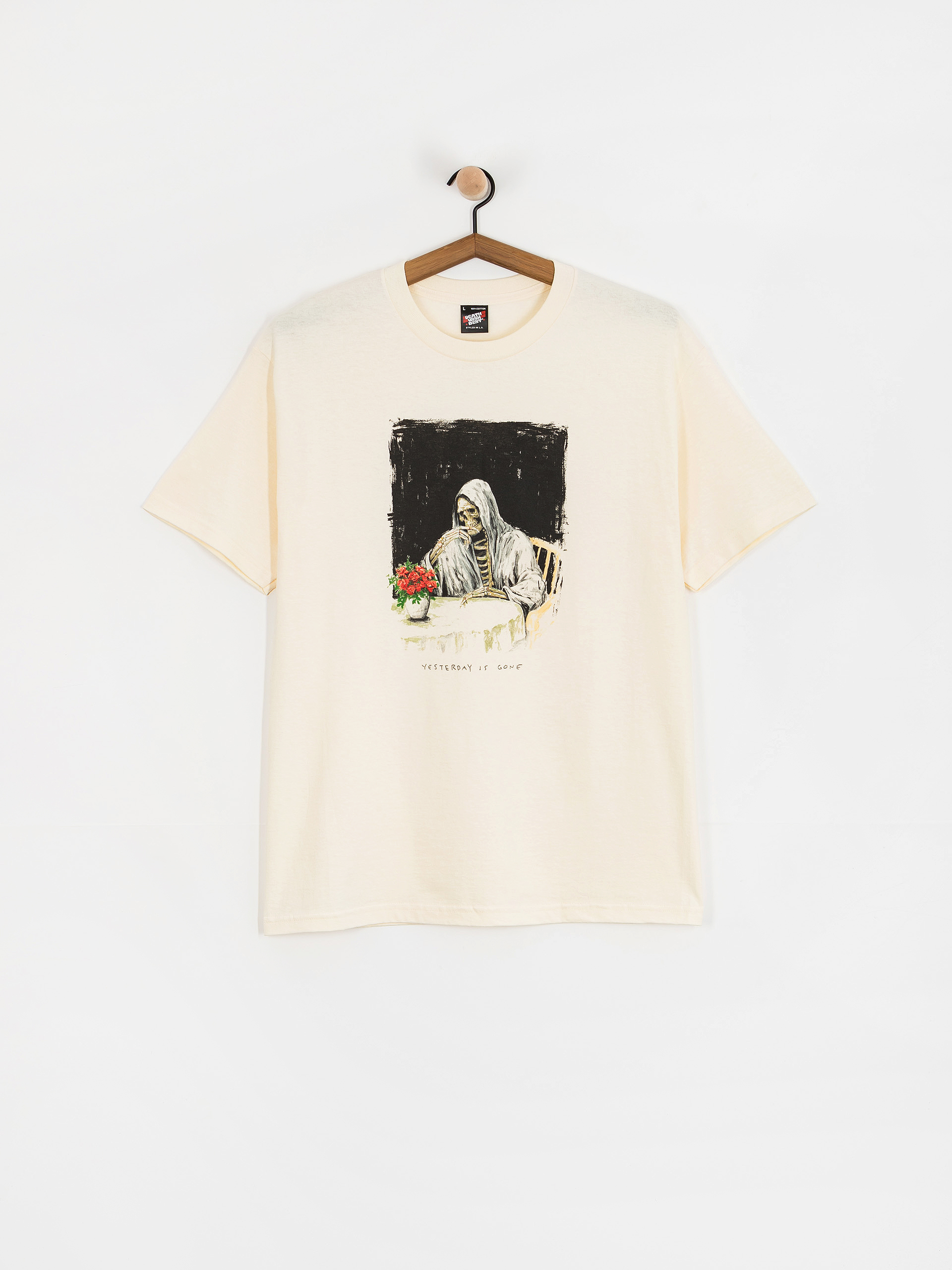 Футболка Deathwish Yesterday Is Gone (cream)