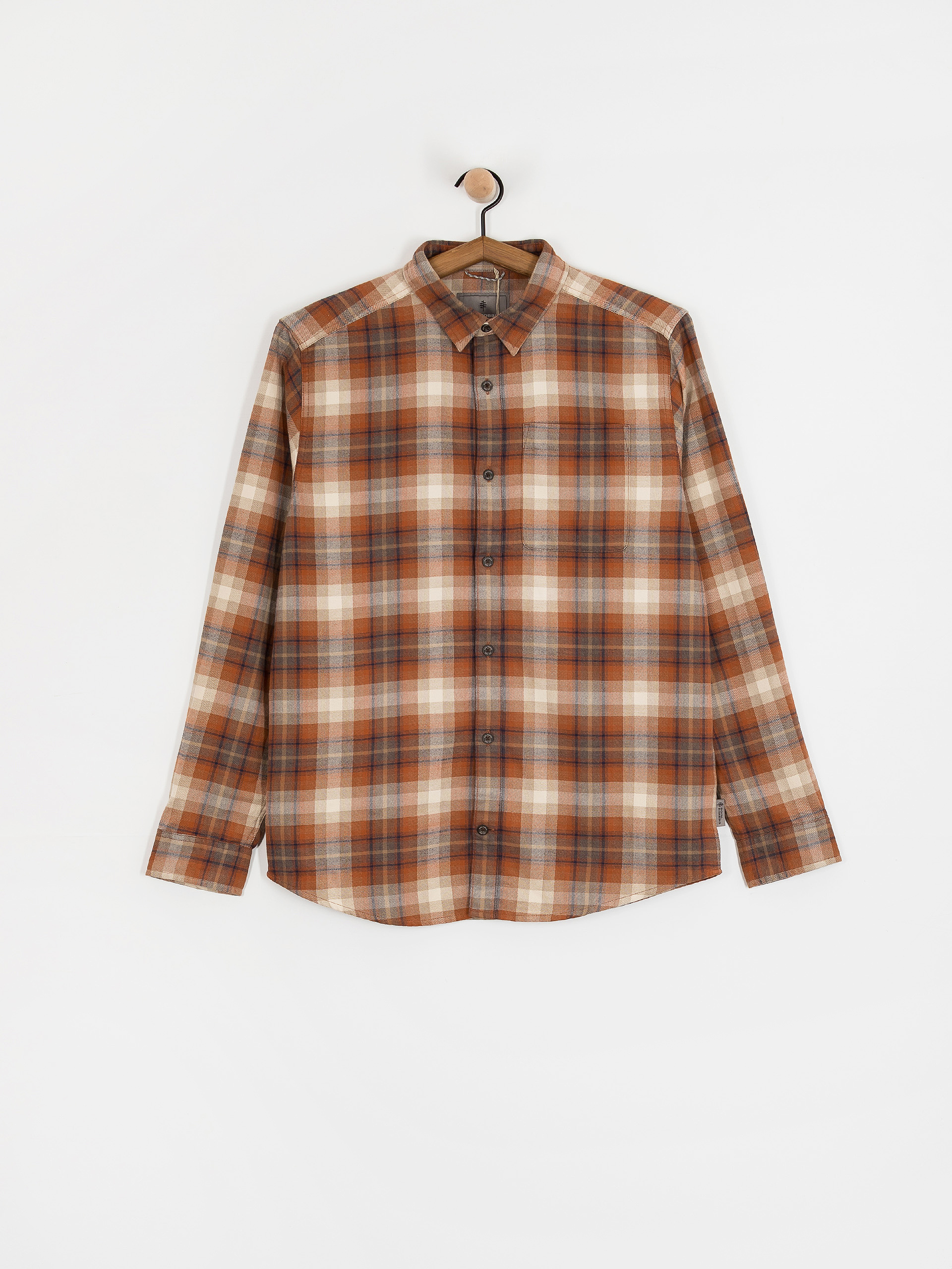 Сорочка Royal Robbins Lieback Organic Cotton Flannel (rust brown dipsea pld)