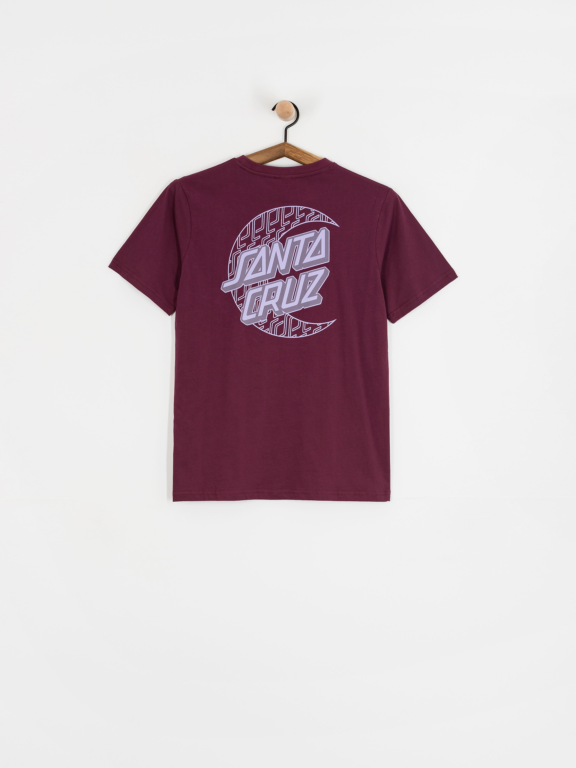 Футболка Santa Cruz Imprint Moon Dot Wmn (dark cherry)