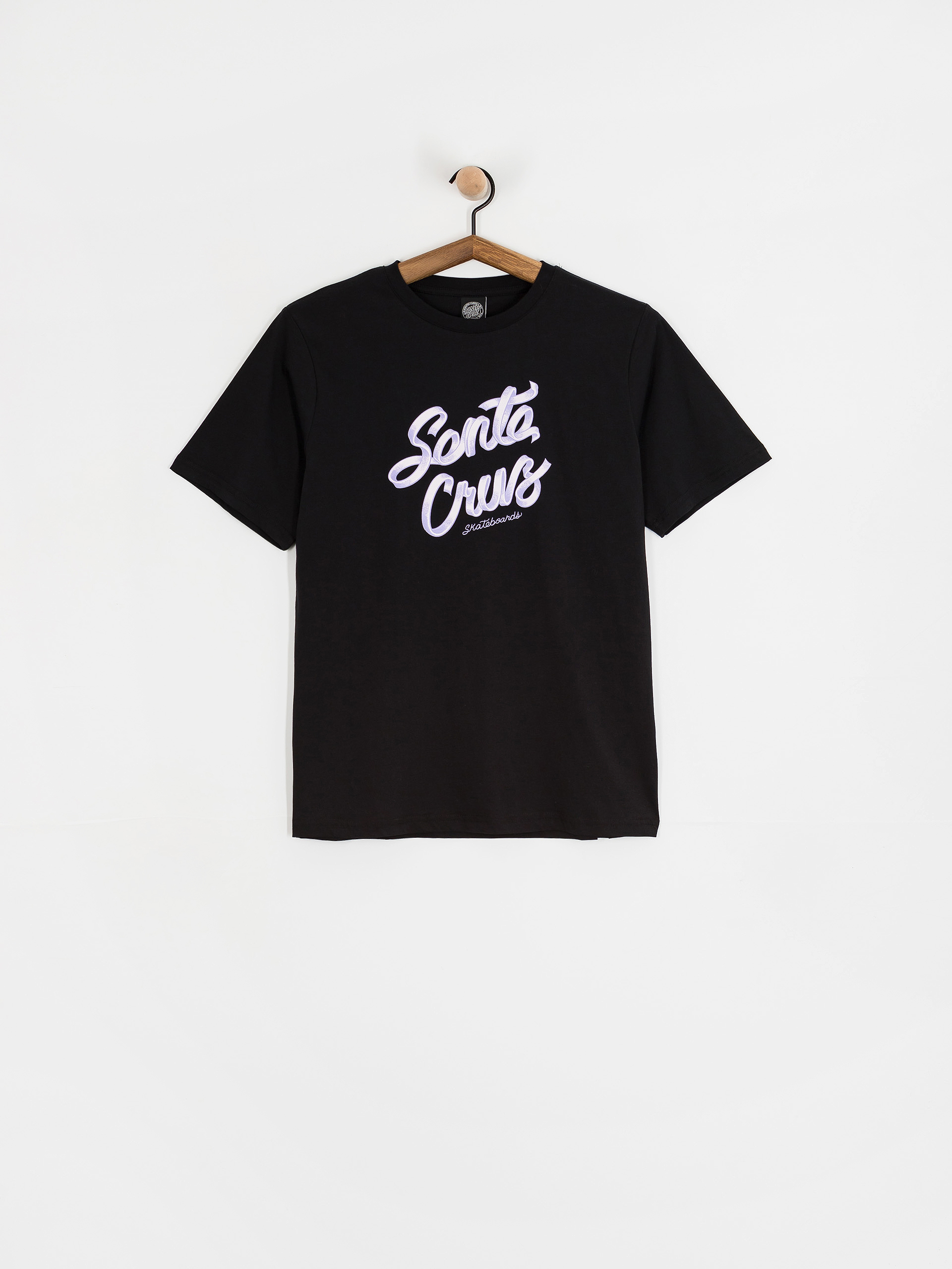 Футболка Santa Cruz Ribbon Script Front Wmn (black)