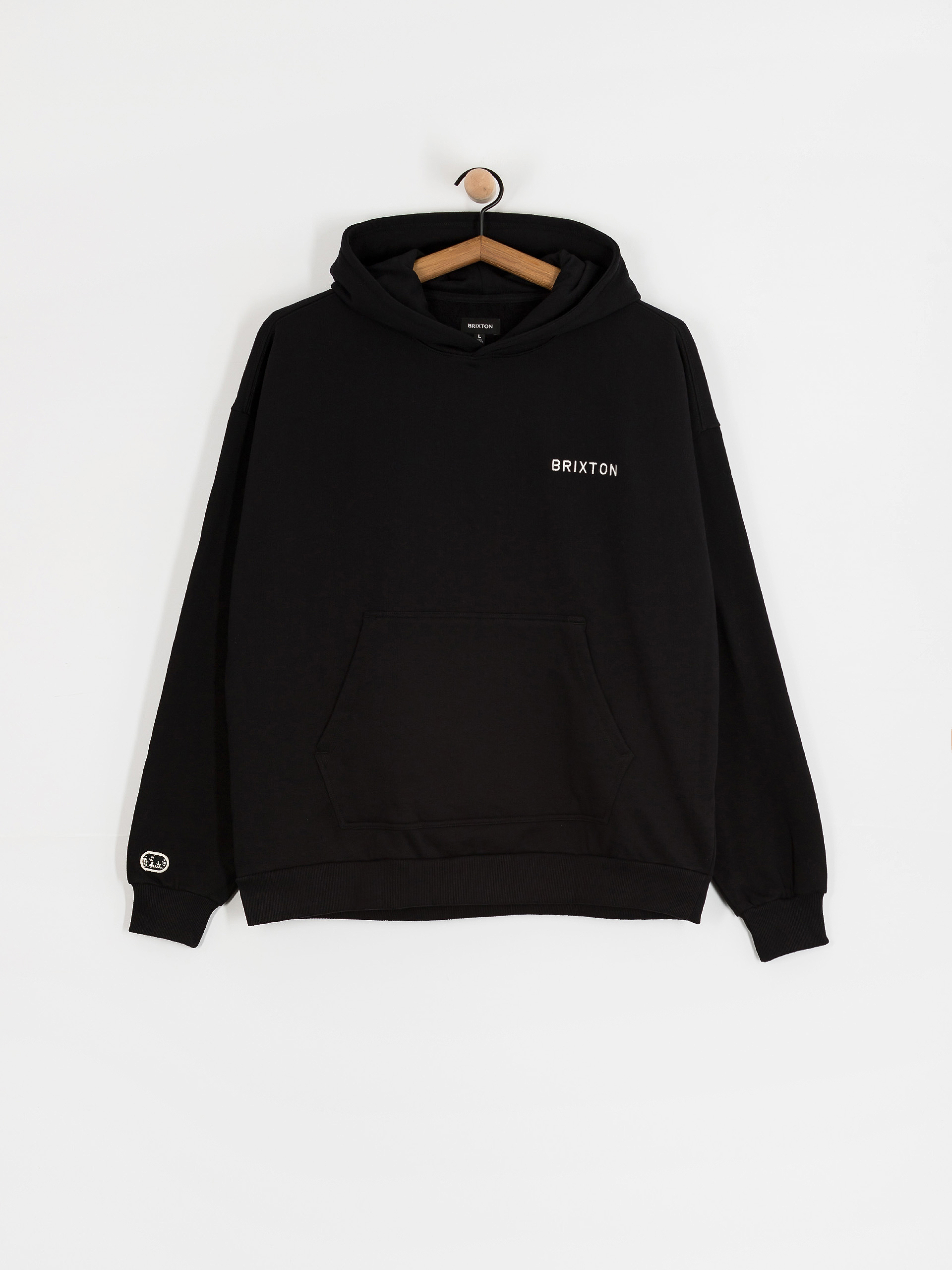 Худі Brixton Embroidered Heavy Weight HD (black)