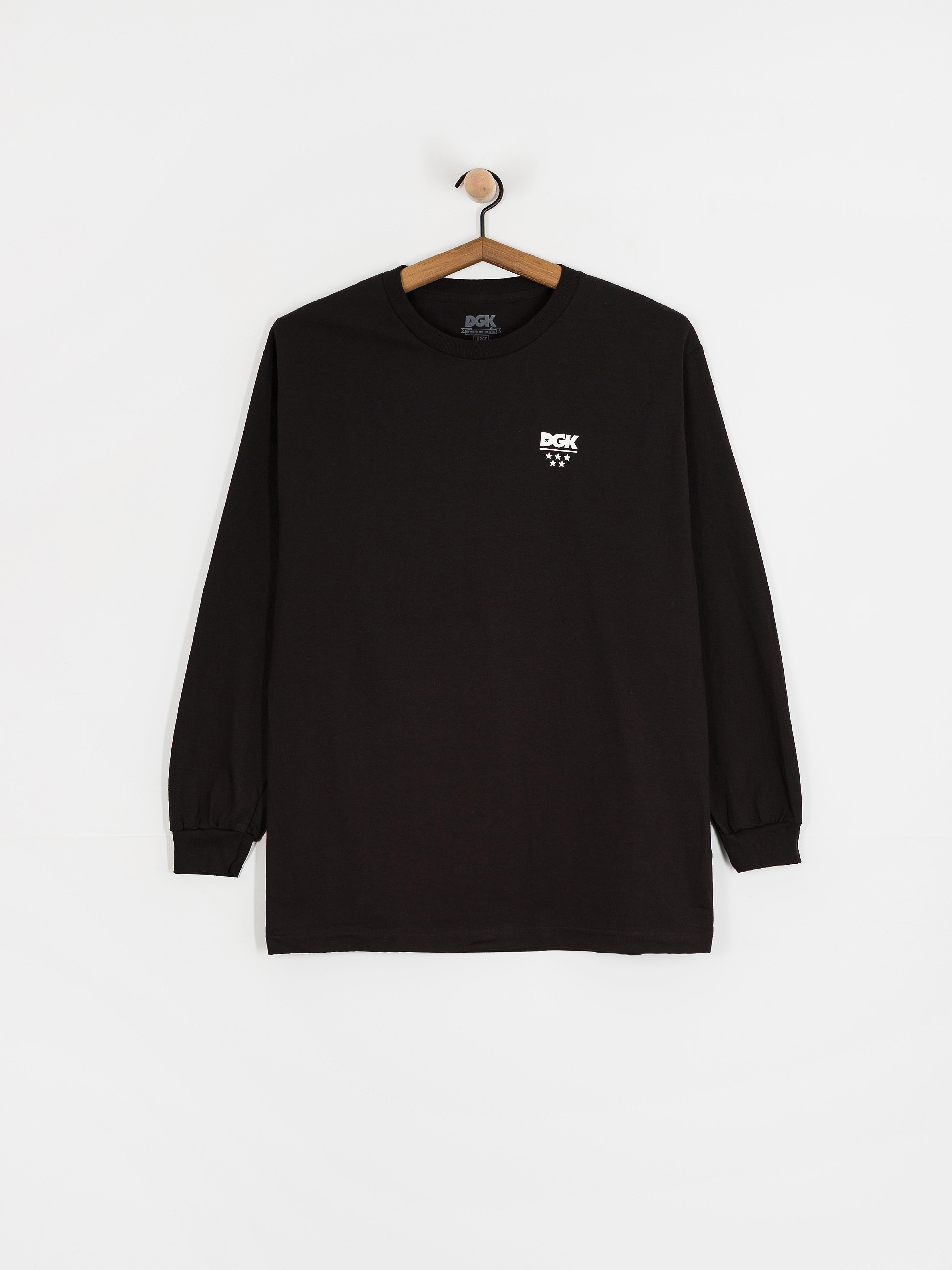 Лонгслів DGK All Star Mini Logo (black)