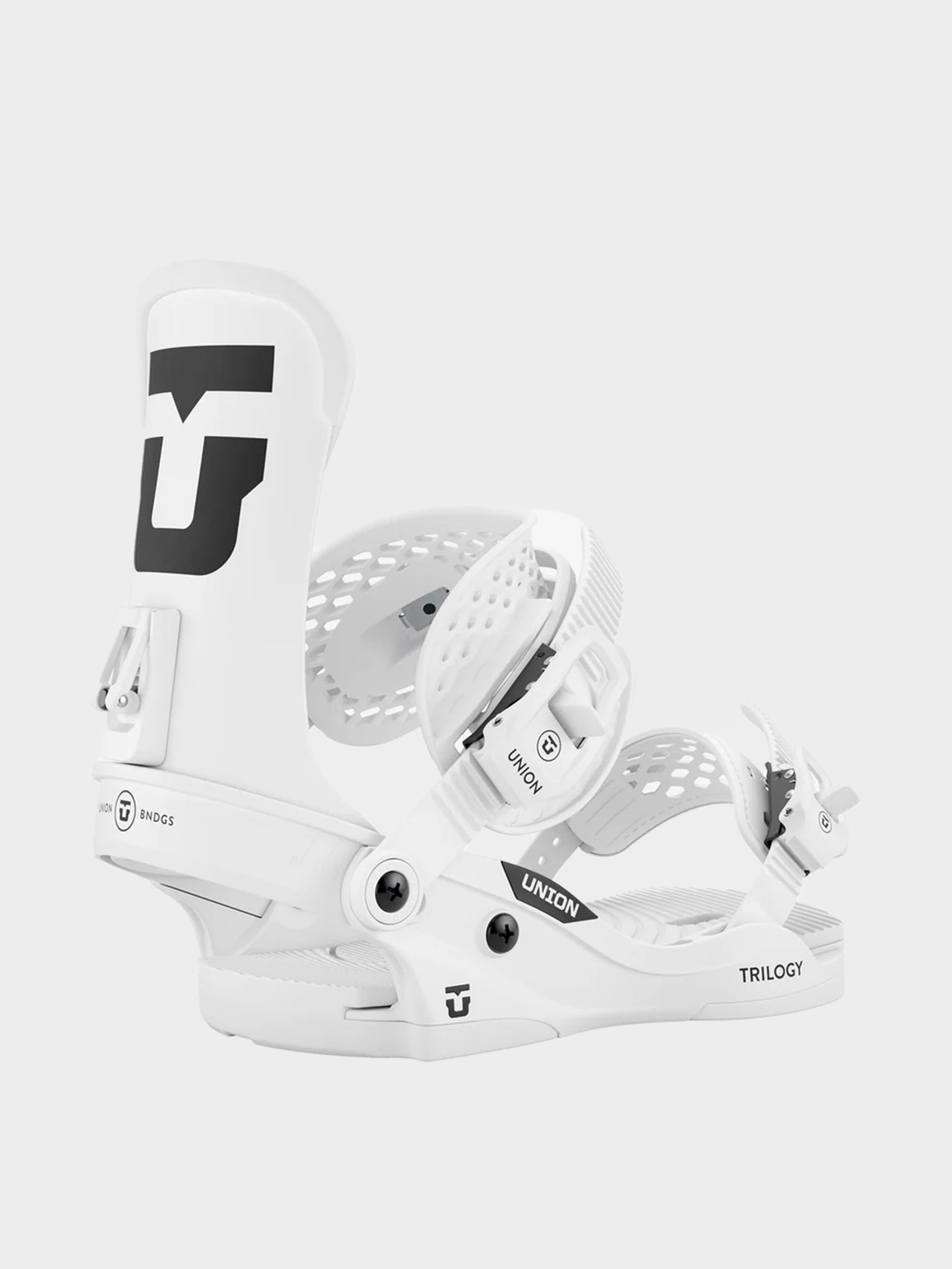 Жіночі Сноубордичні кріплення Union Trilogy Classic Team HB (white)