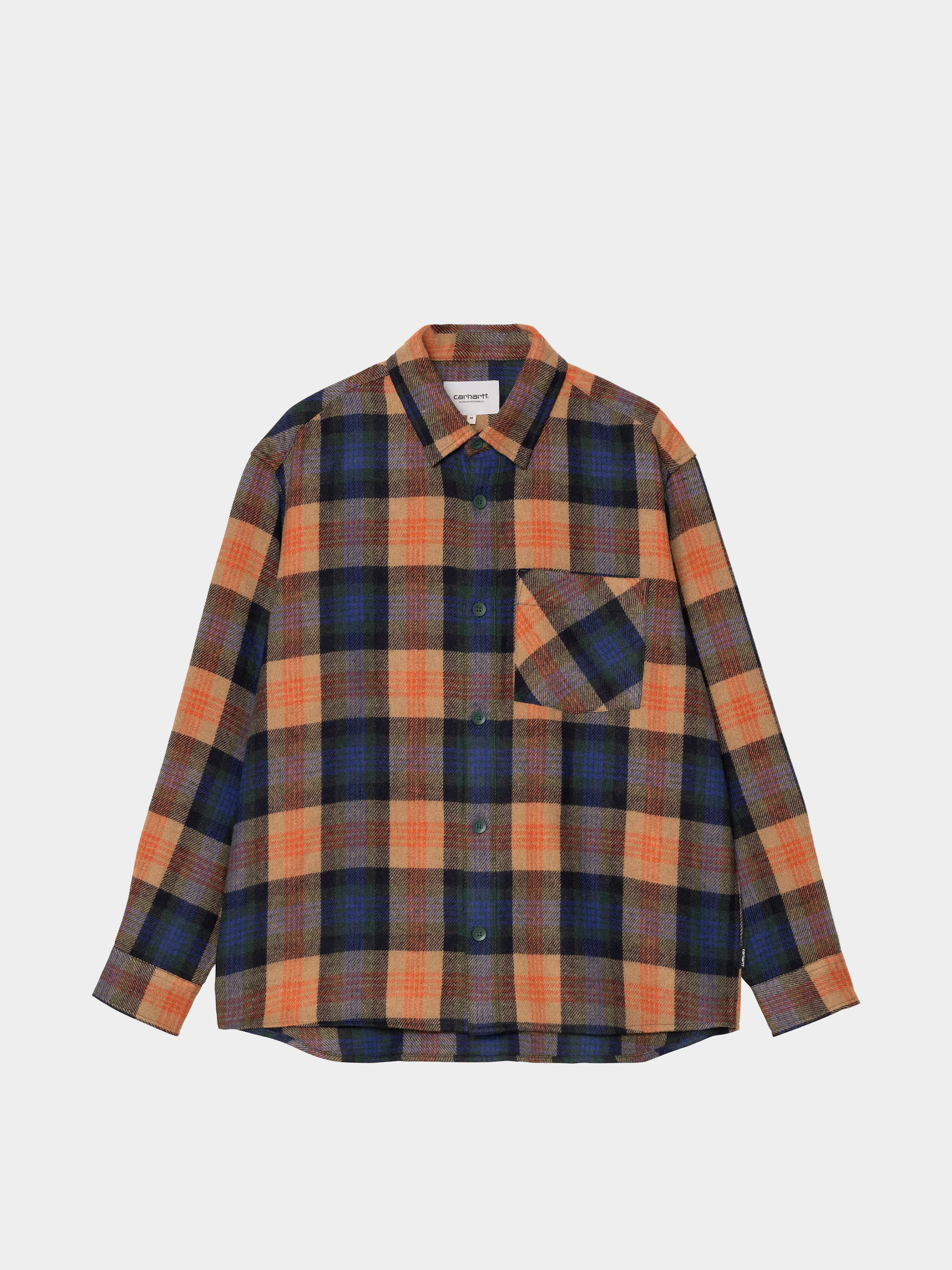 Сорочка Carhartt WIP Dern (dern check/sycamore tree)