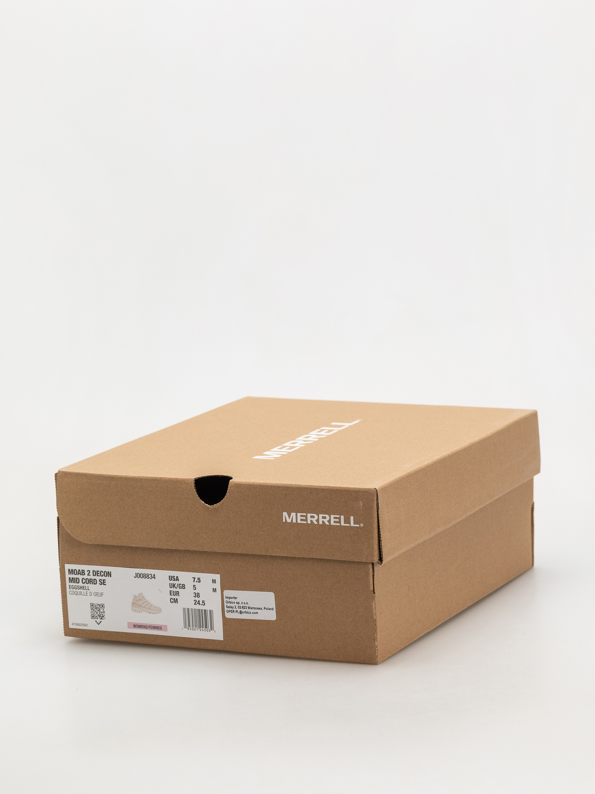 Взуття Merrell Moab 2 Decon Mid Cord Se Wmn (eggshell)