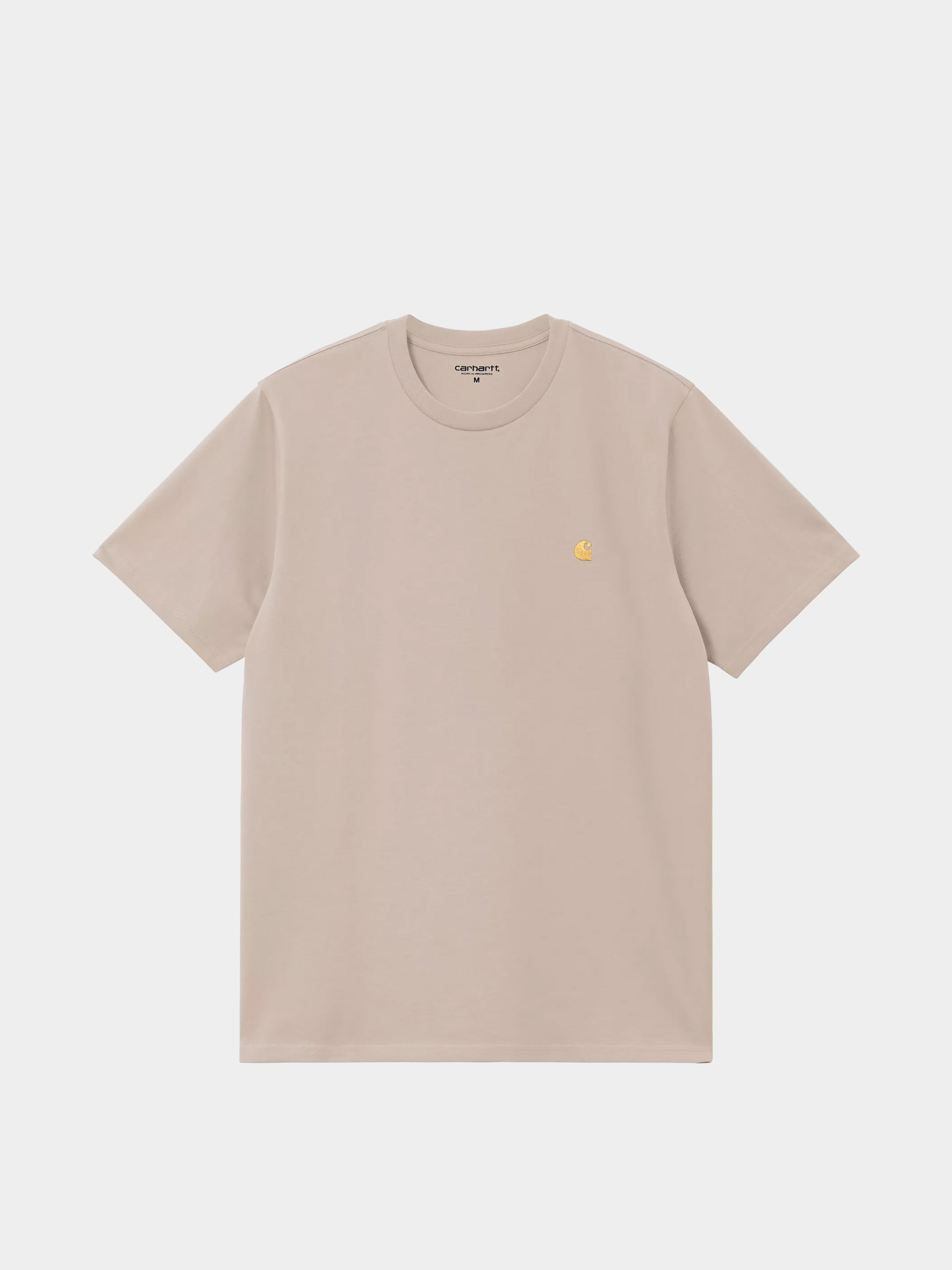 Футболка Carhartt WIP Chase (fleur de sel/gold)