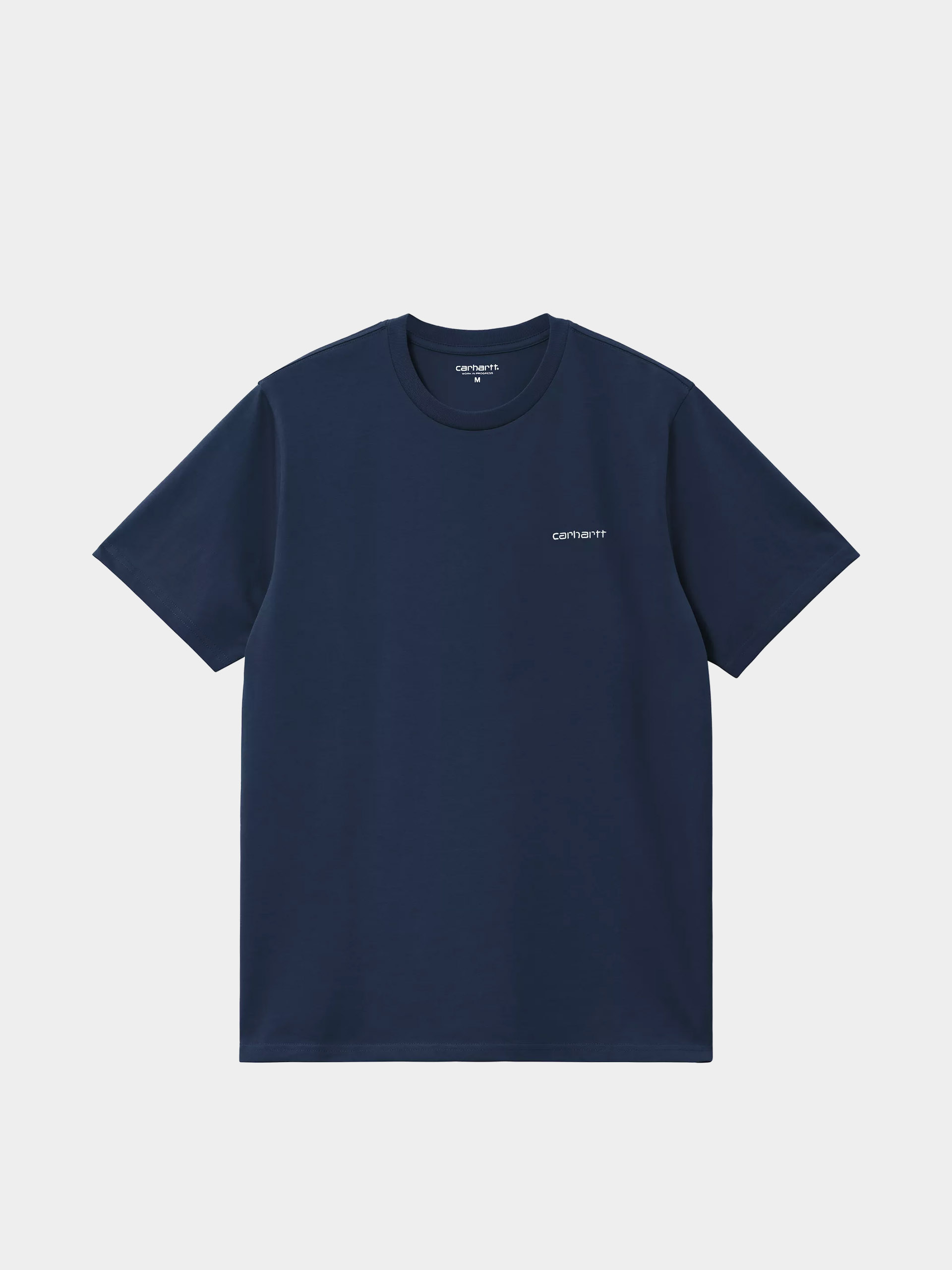 Футболка Carhartt WIP Script Embroidery (jupiter/white)