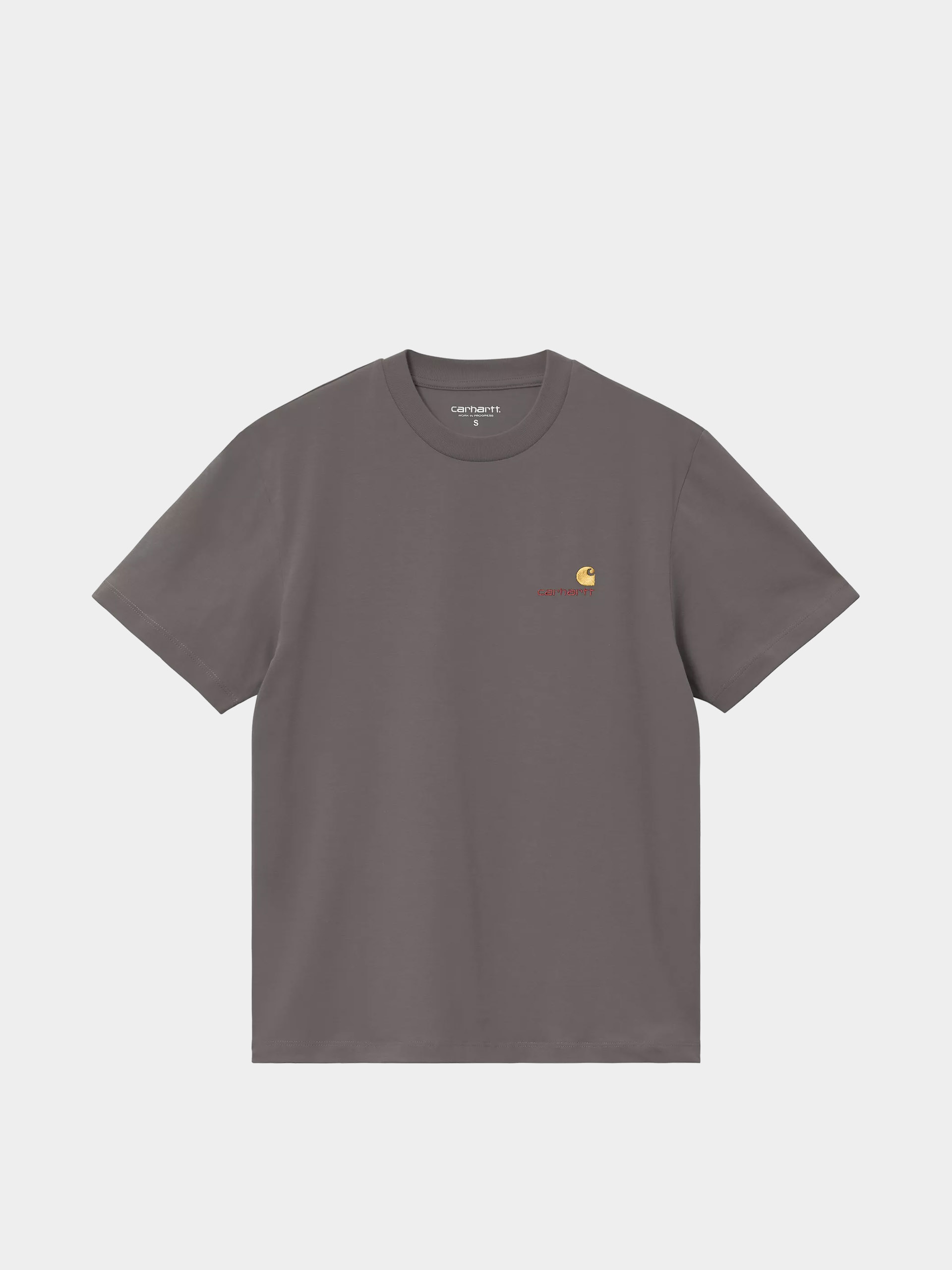 Футболка Carhartt WIP American Script Wmn (porphyry)
