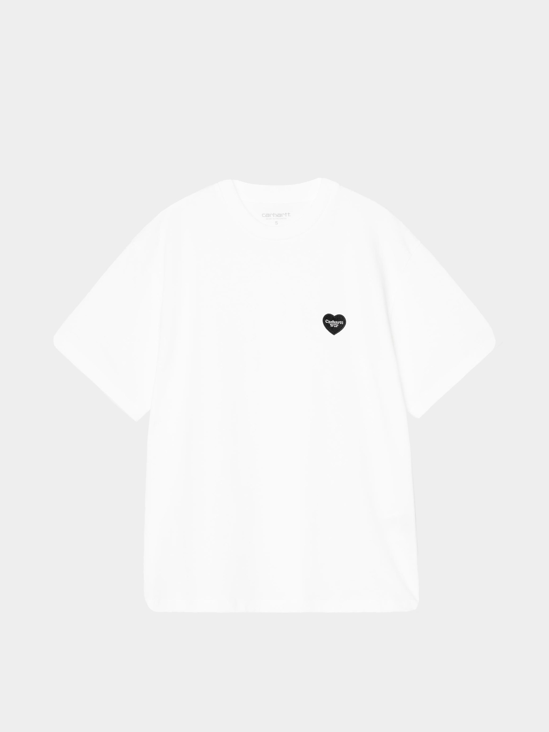 Футболка Carhartt WIP Heart Patch Wmn (white/black)