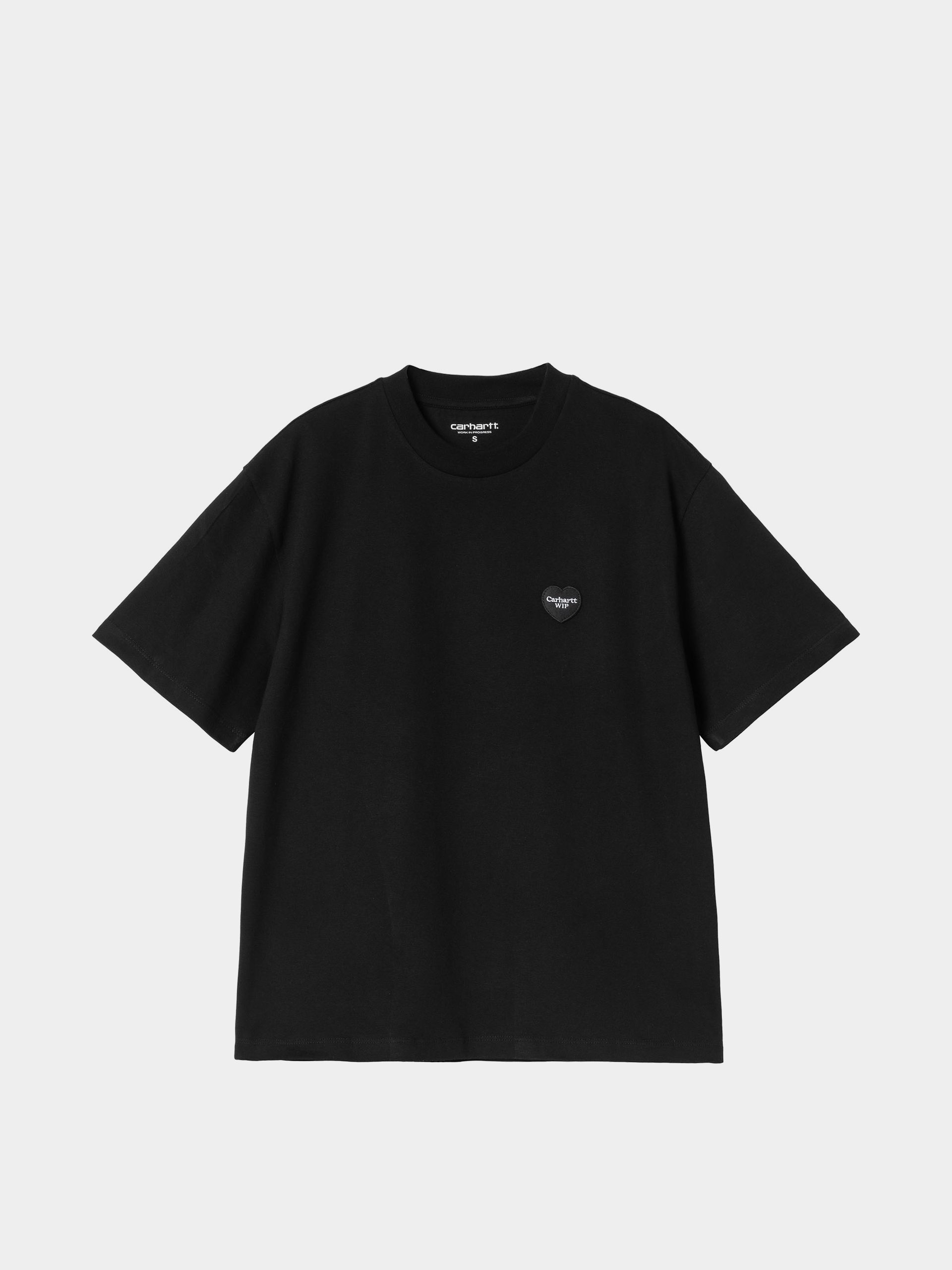 Футболка Carhartt WIP Heart Patch Wmn (black/black)