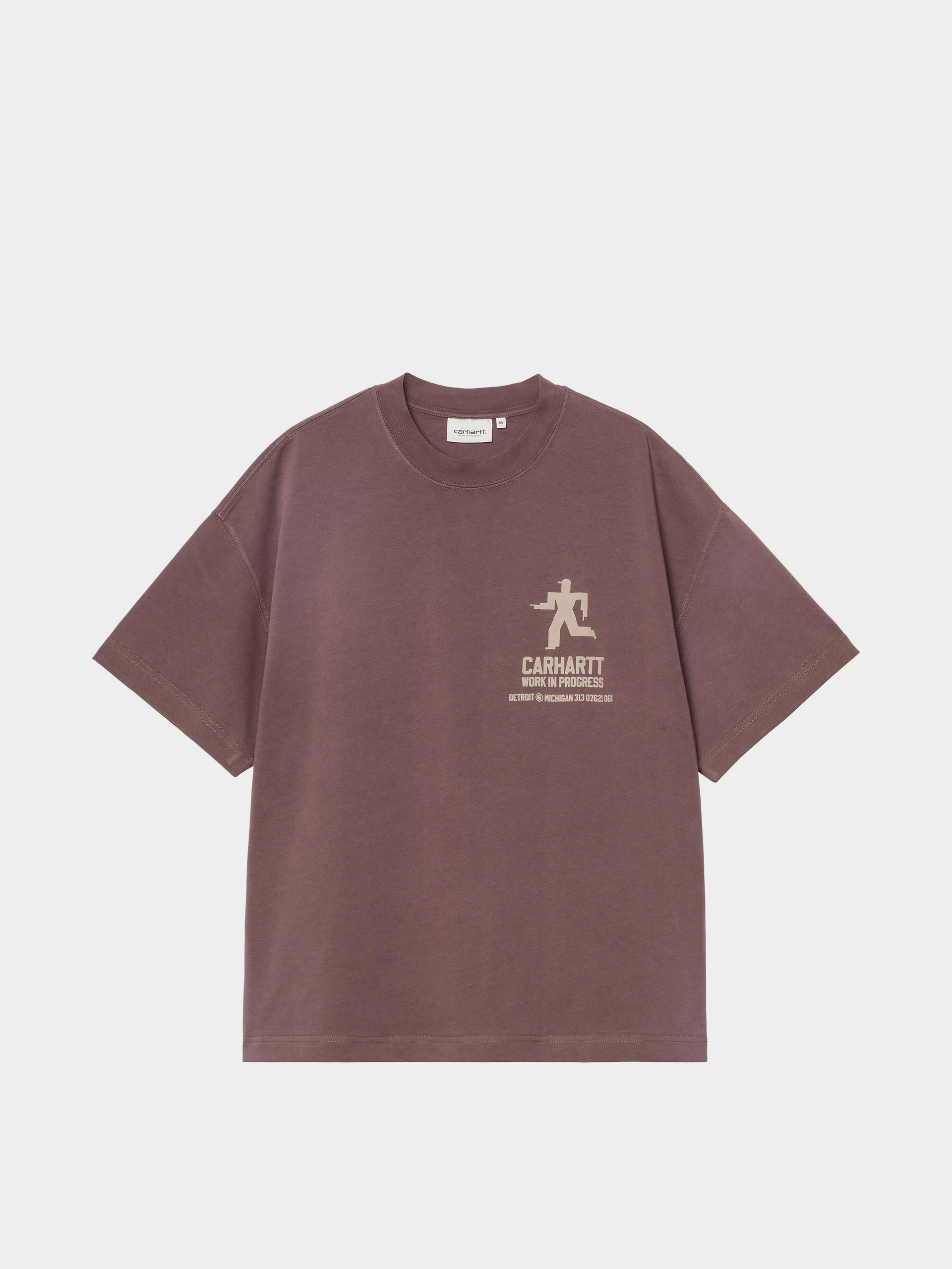 Футболка Carhartt WIP Distance (palisander/stone dyed)