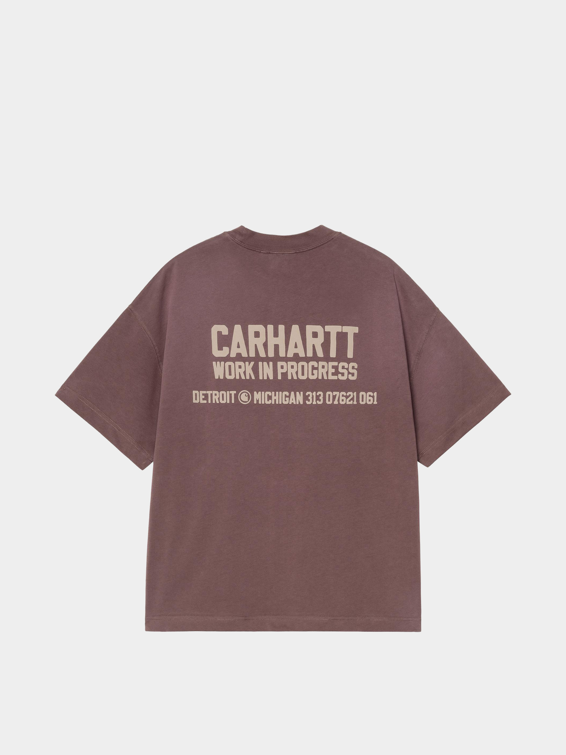Футболка Carhartt WIP Distance (palisander/stone dyed)