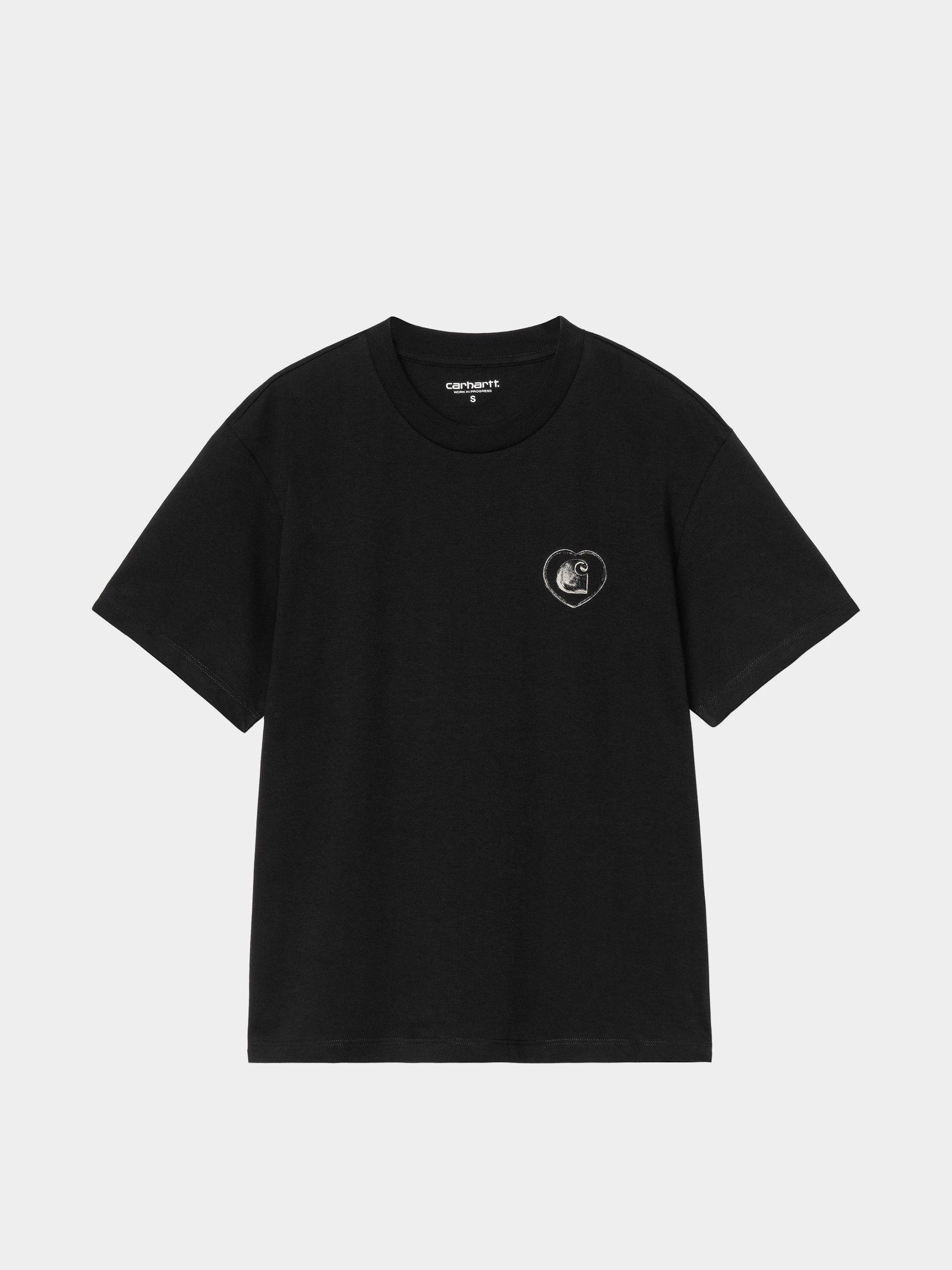Футболка Carhartt WIP Hearts Of Hartts Wmn (black)