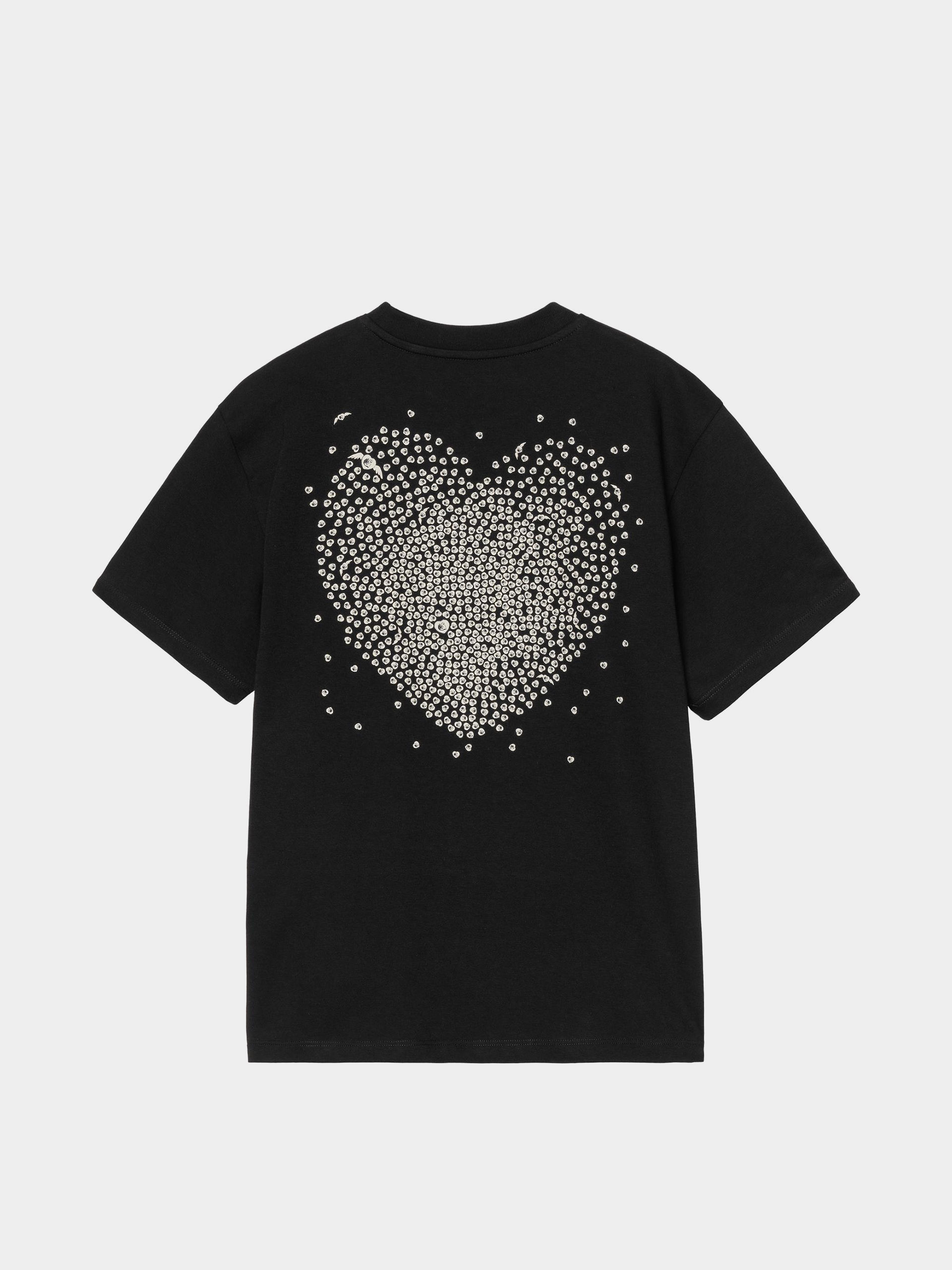 Футболка Carhartt WIP Hearts Of Hartts Wmn (black)