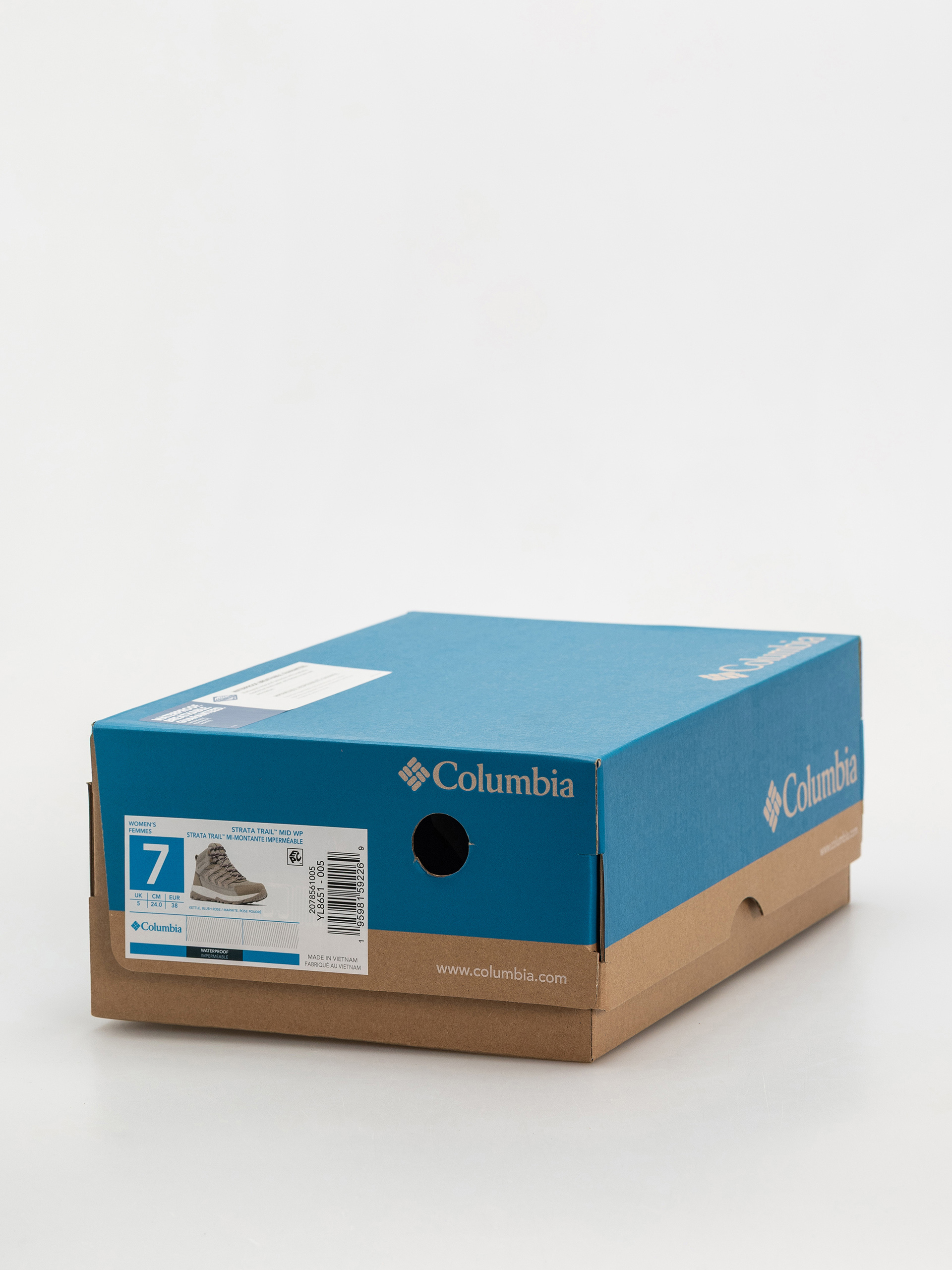 Взуття Columbia Strata Trail Mid WP Wmn (kettle/blush rose)