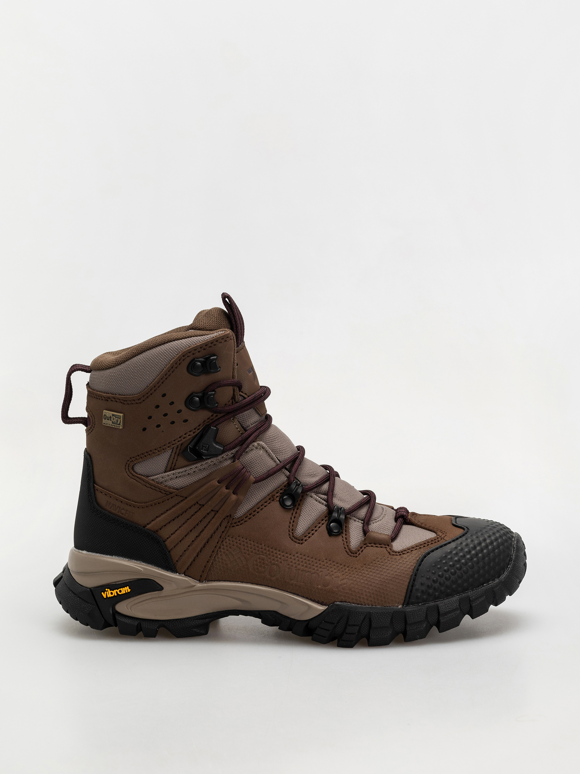 Взуття Columbia Geoterra Outdry LTR Wmn (dark brown/moonvista)