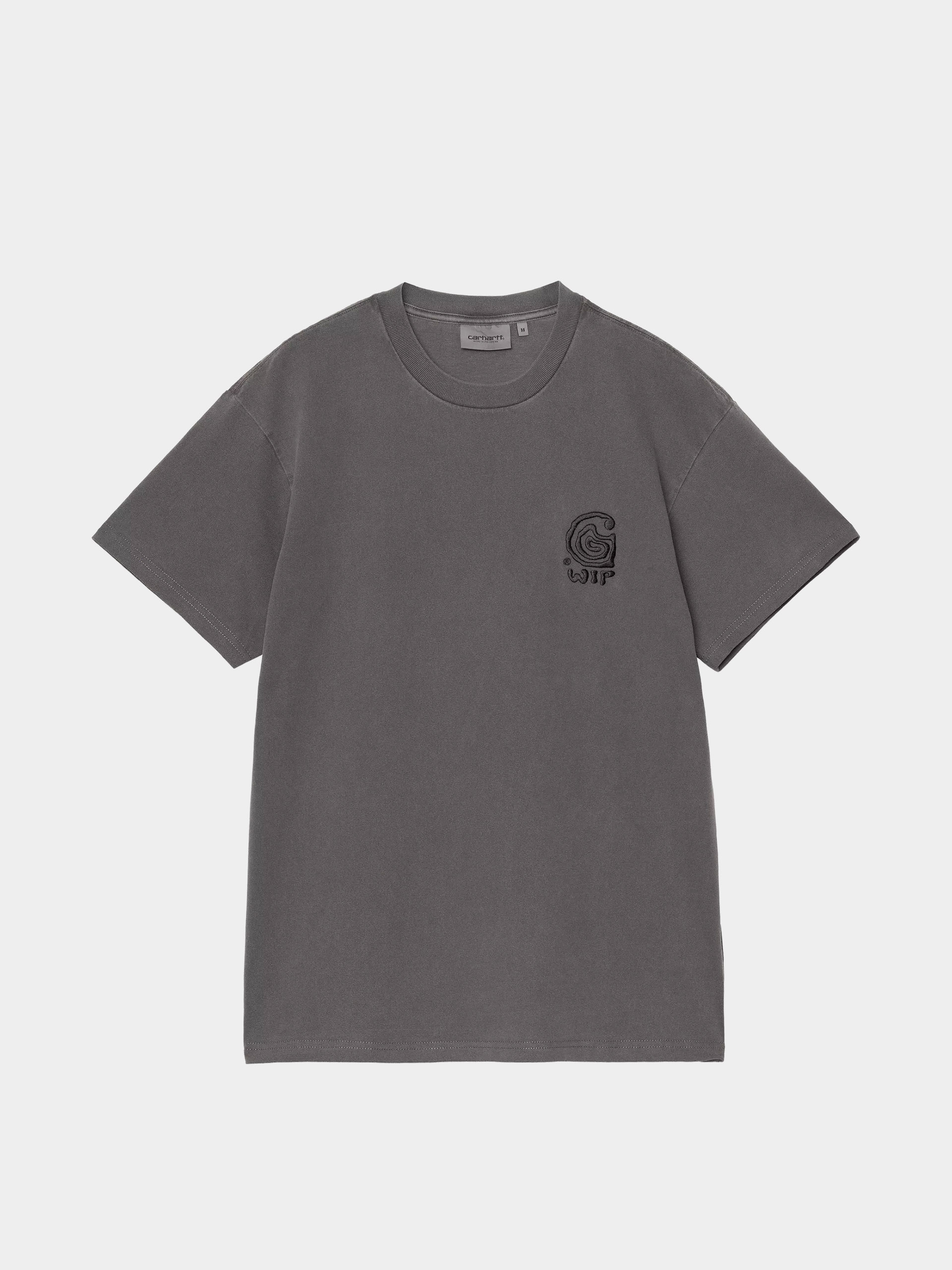 Футболка Carhartt WIP Helix Redux (black/garment dyed)