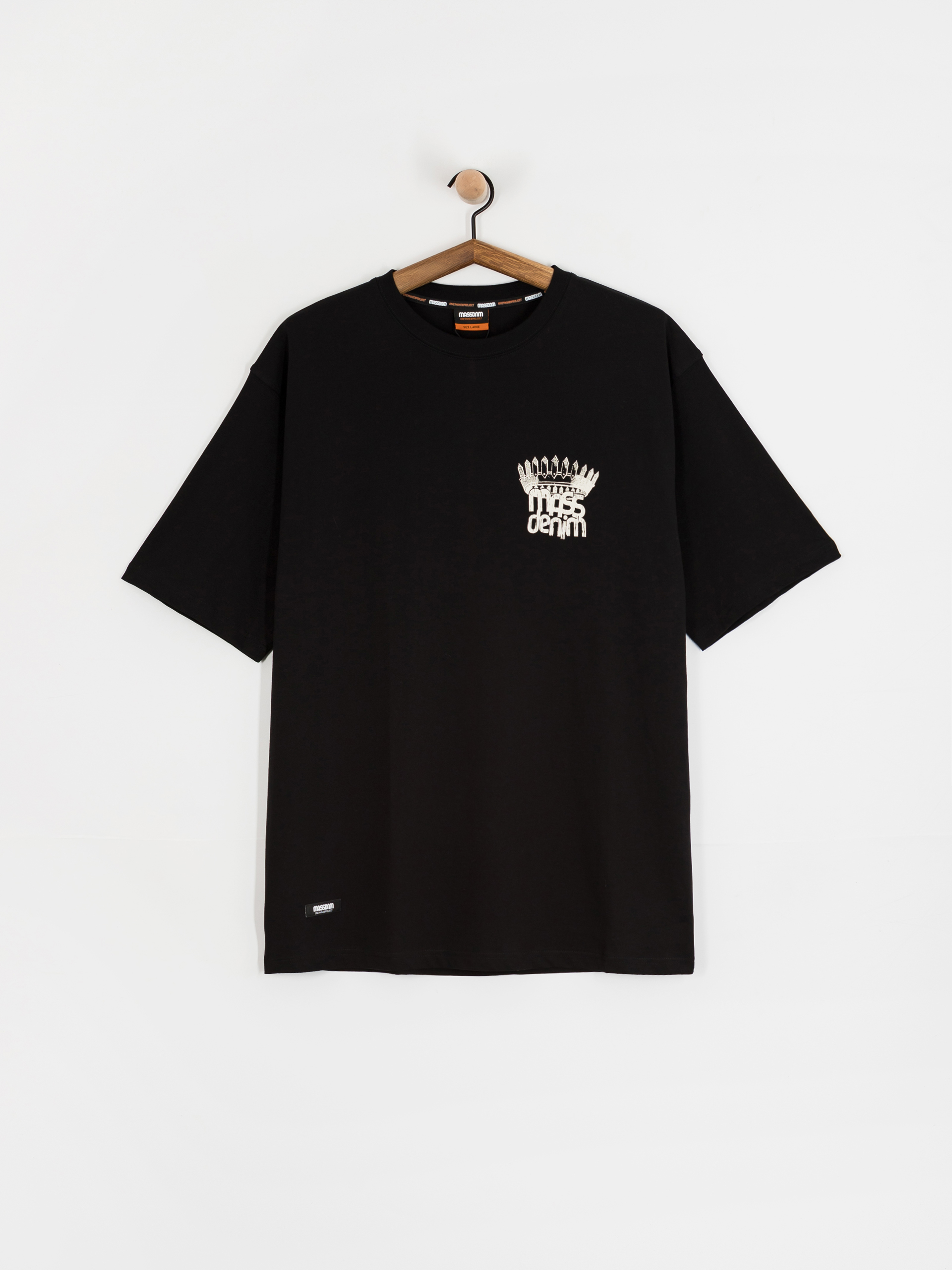 Футболка MassDnm Crown (black)