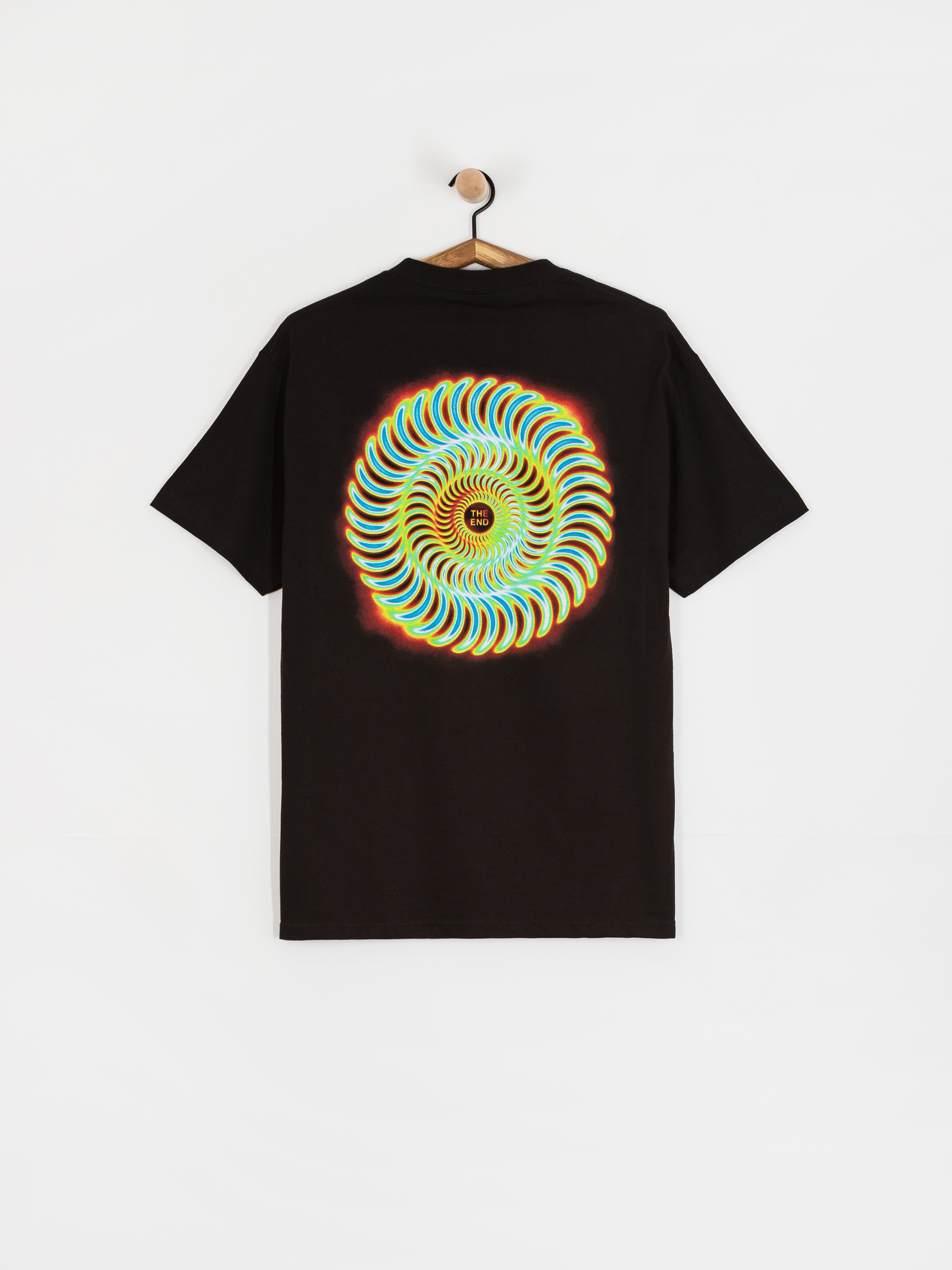 Футболка Spitfire Radioactive Classic Swirl (black)