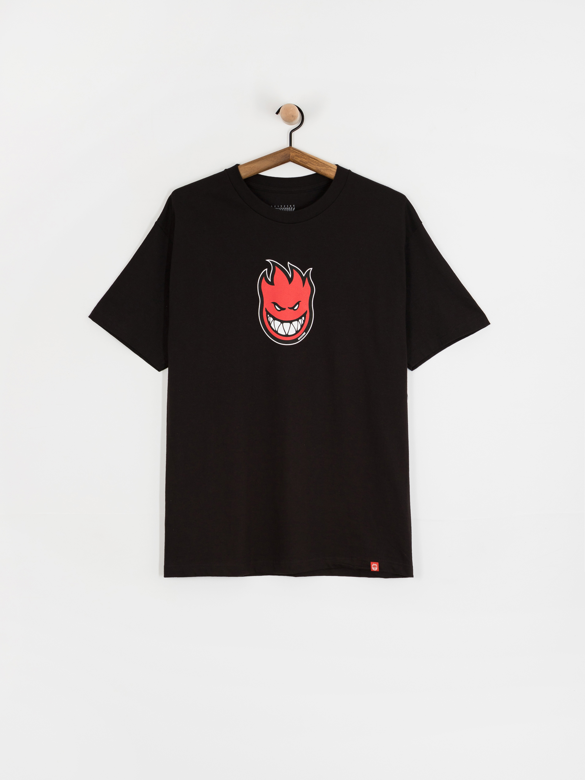Футболка Spitfire Bighead Mid Fill (black w/red white&black print)