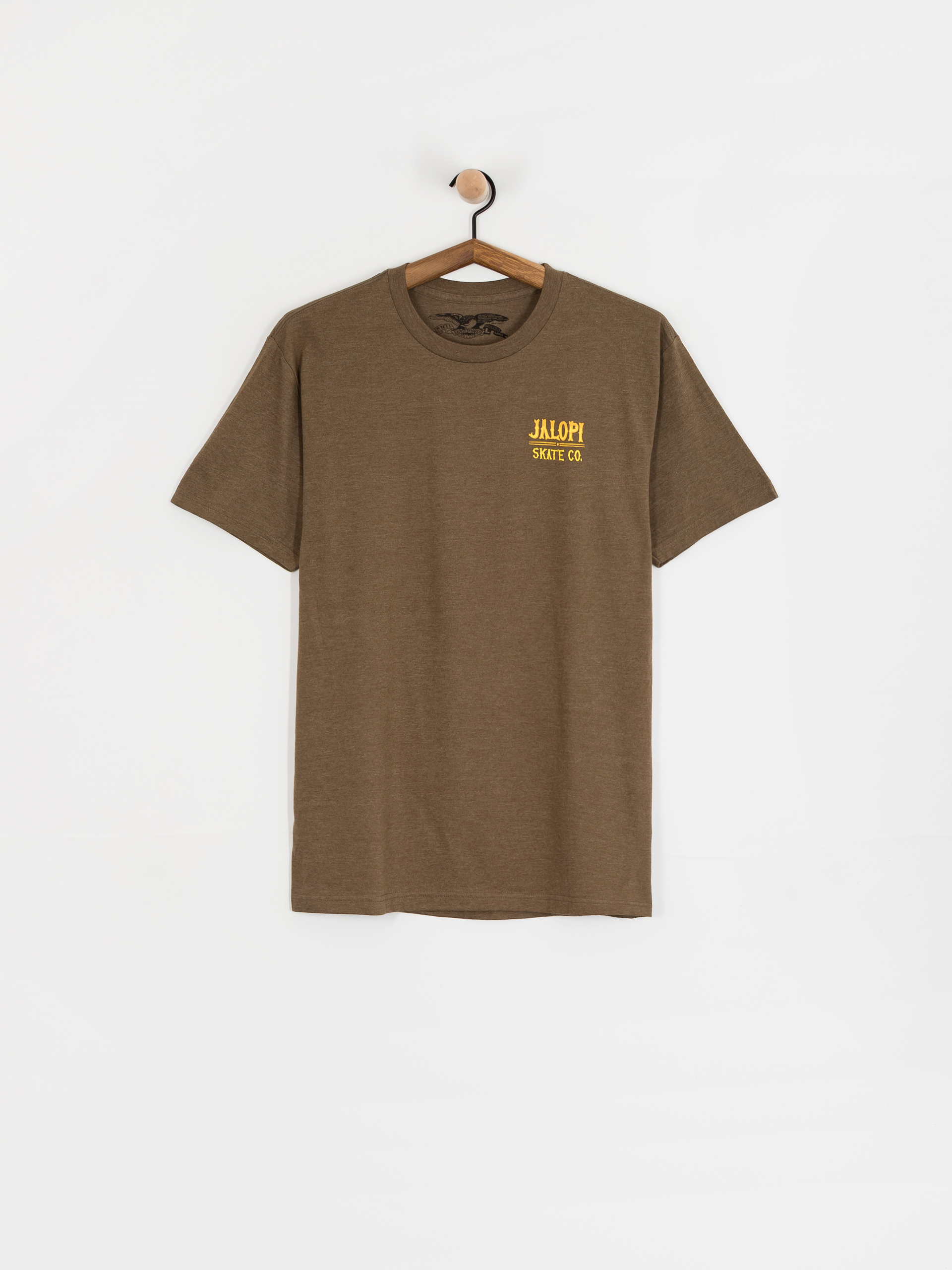 Футболка Antihero Stop Pollution (heather army w/multicolor prints)