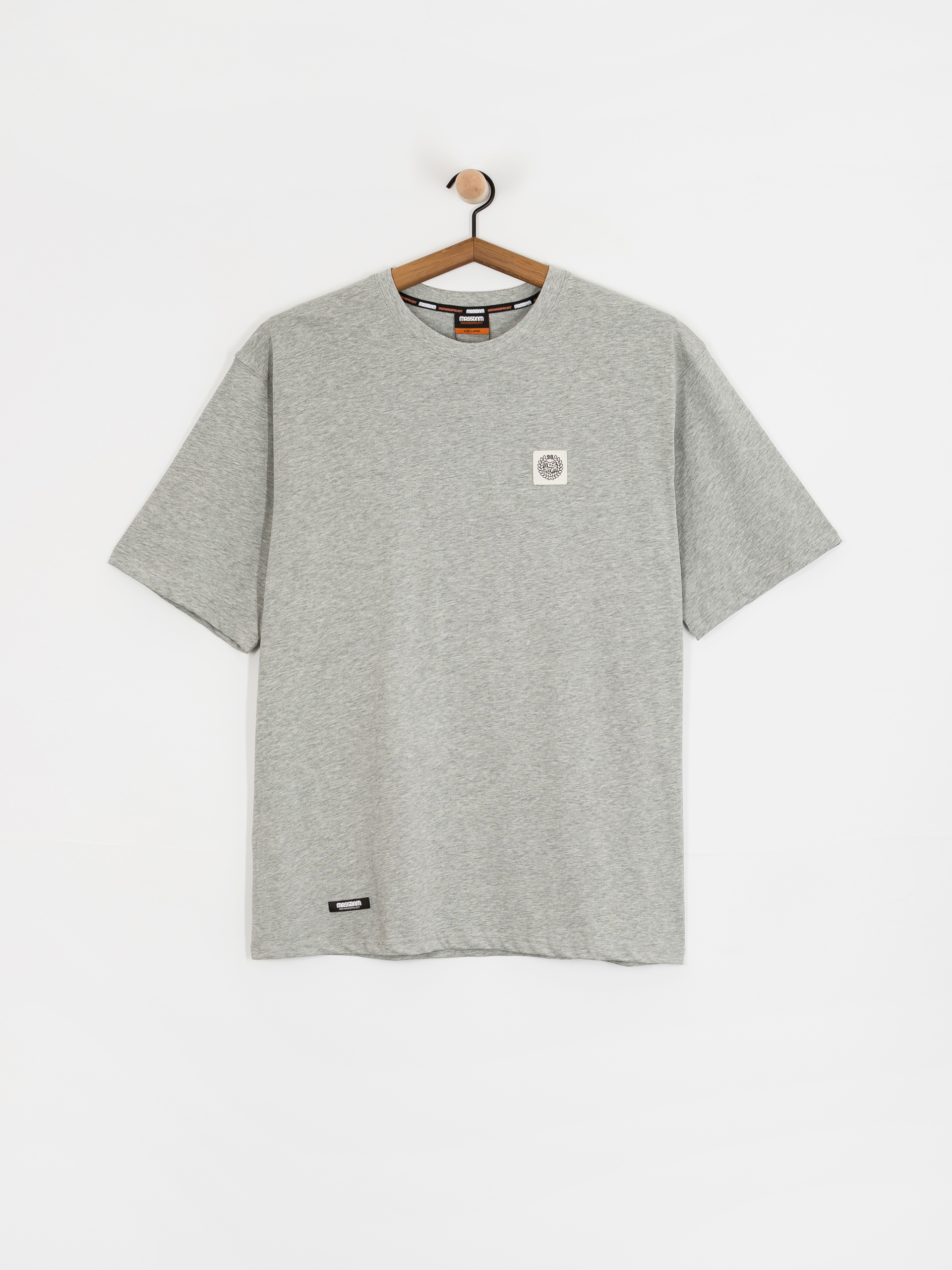 Футболка MassDnm Patch (light heather grey)