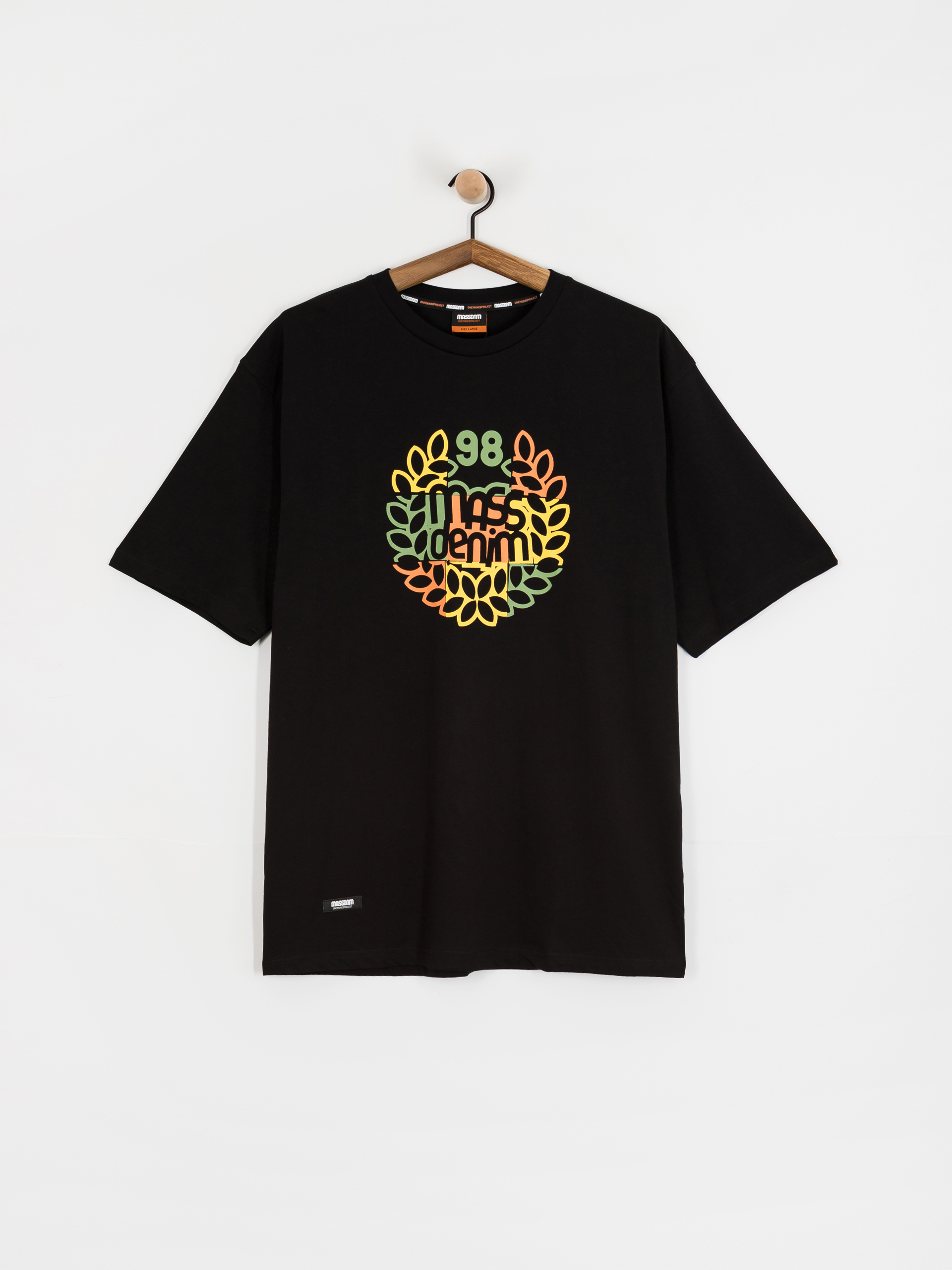 Футболка MassDnm Patchwork (black)