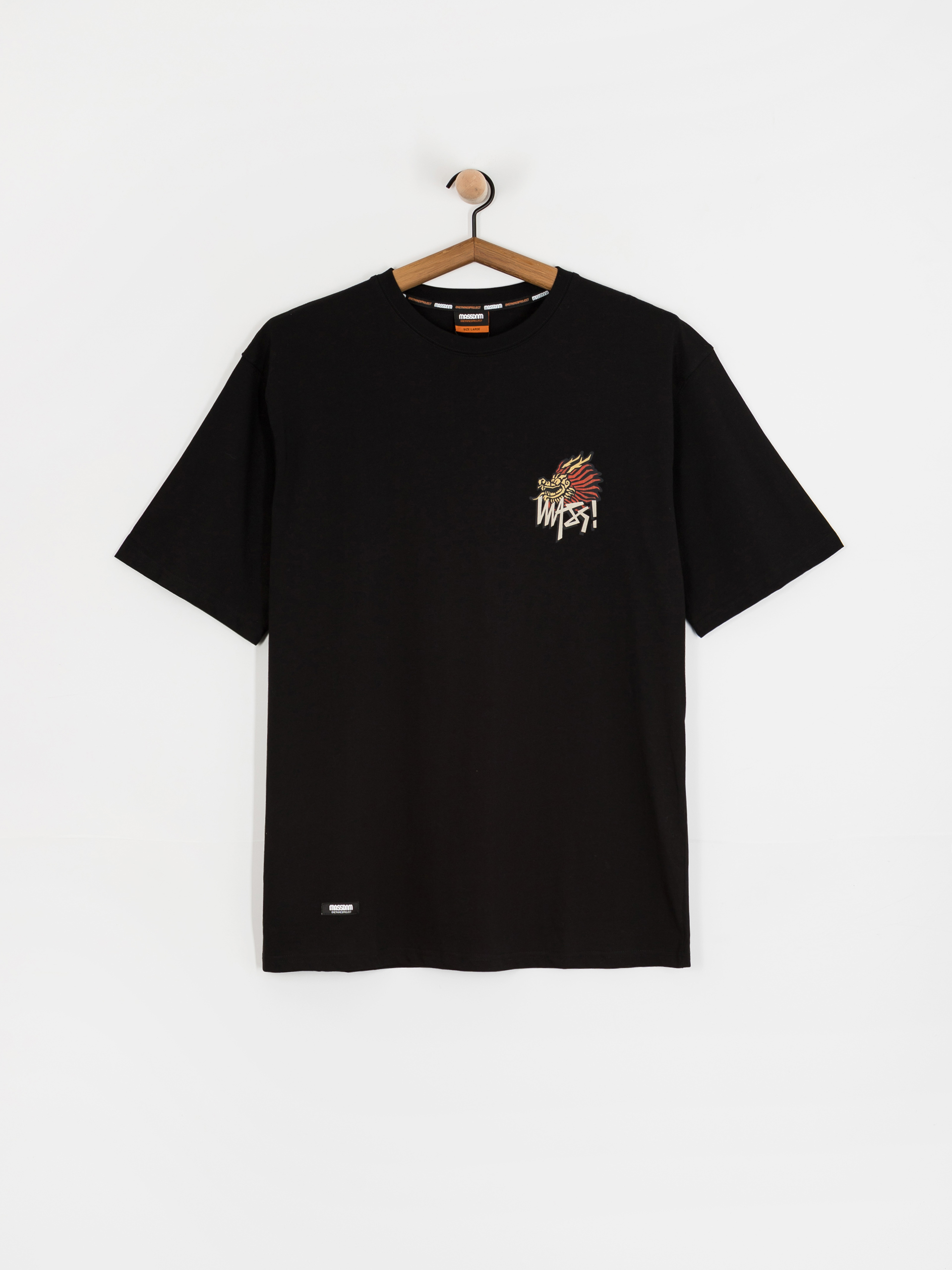 Футболка MassDnm Dragon (black)