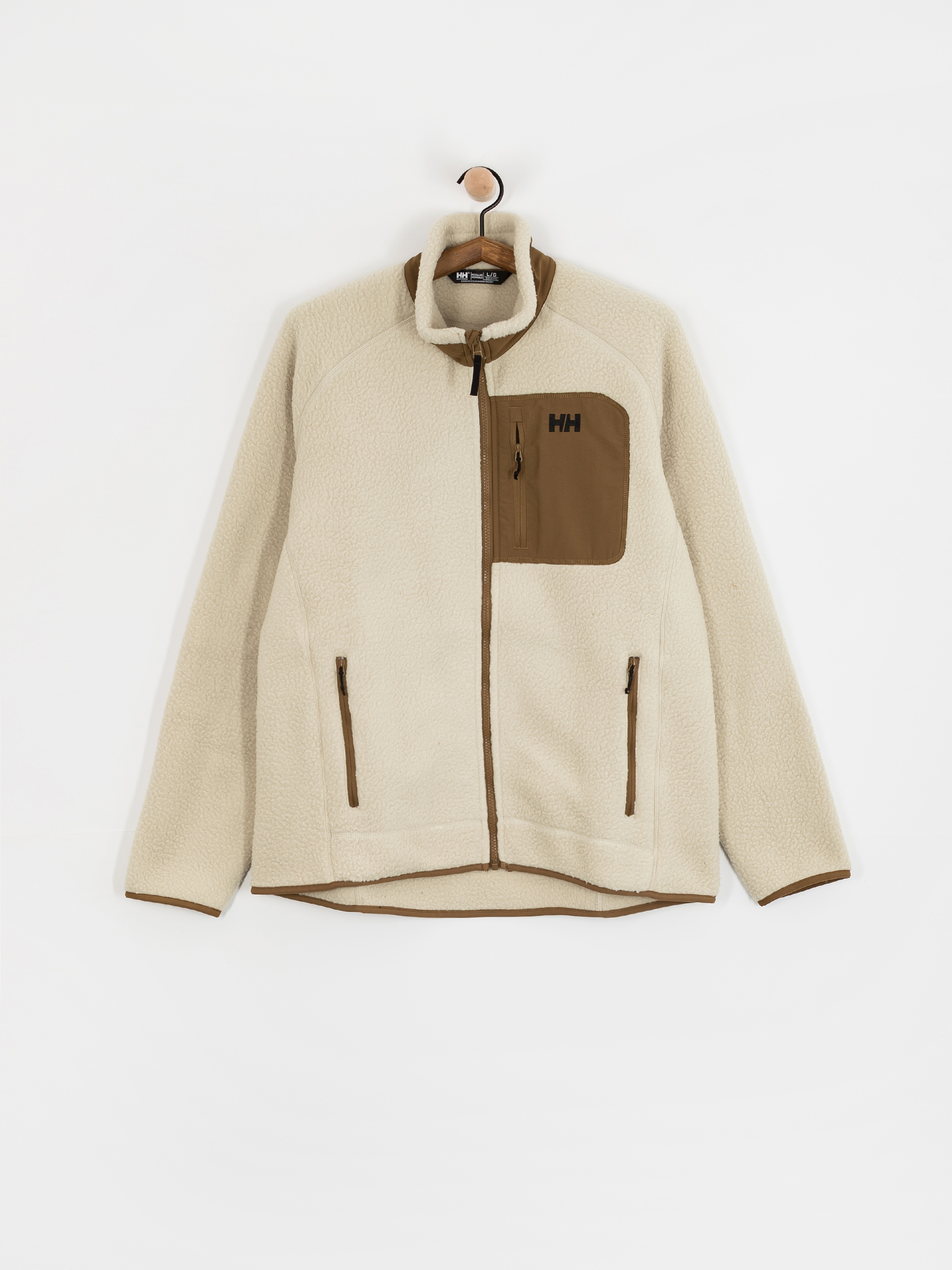 Флісовий светр Helly Hansen Panorama Pile Block (pelican)