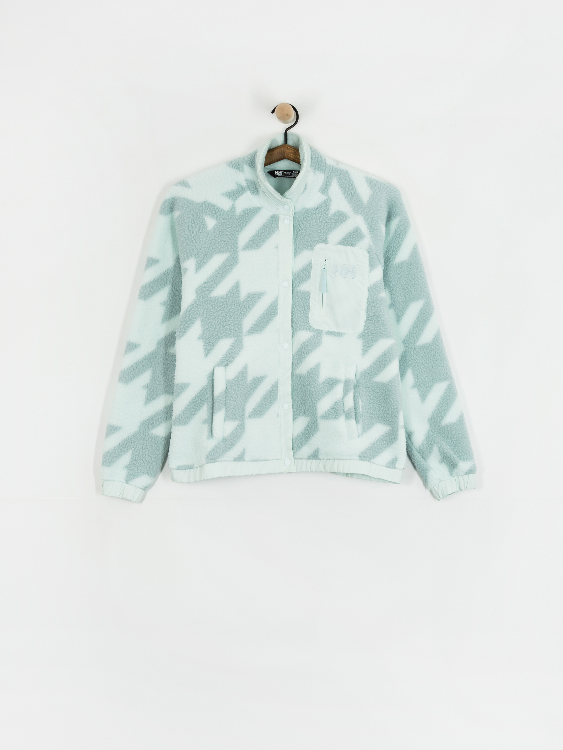 Жіночий Флісовий светр Helly Hansen Imperial Printed Pile Snap (icicle houndstooth aop)