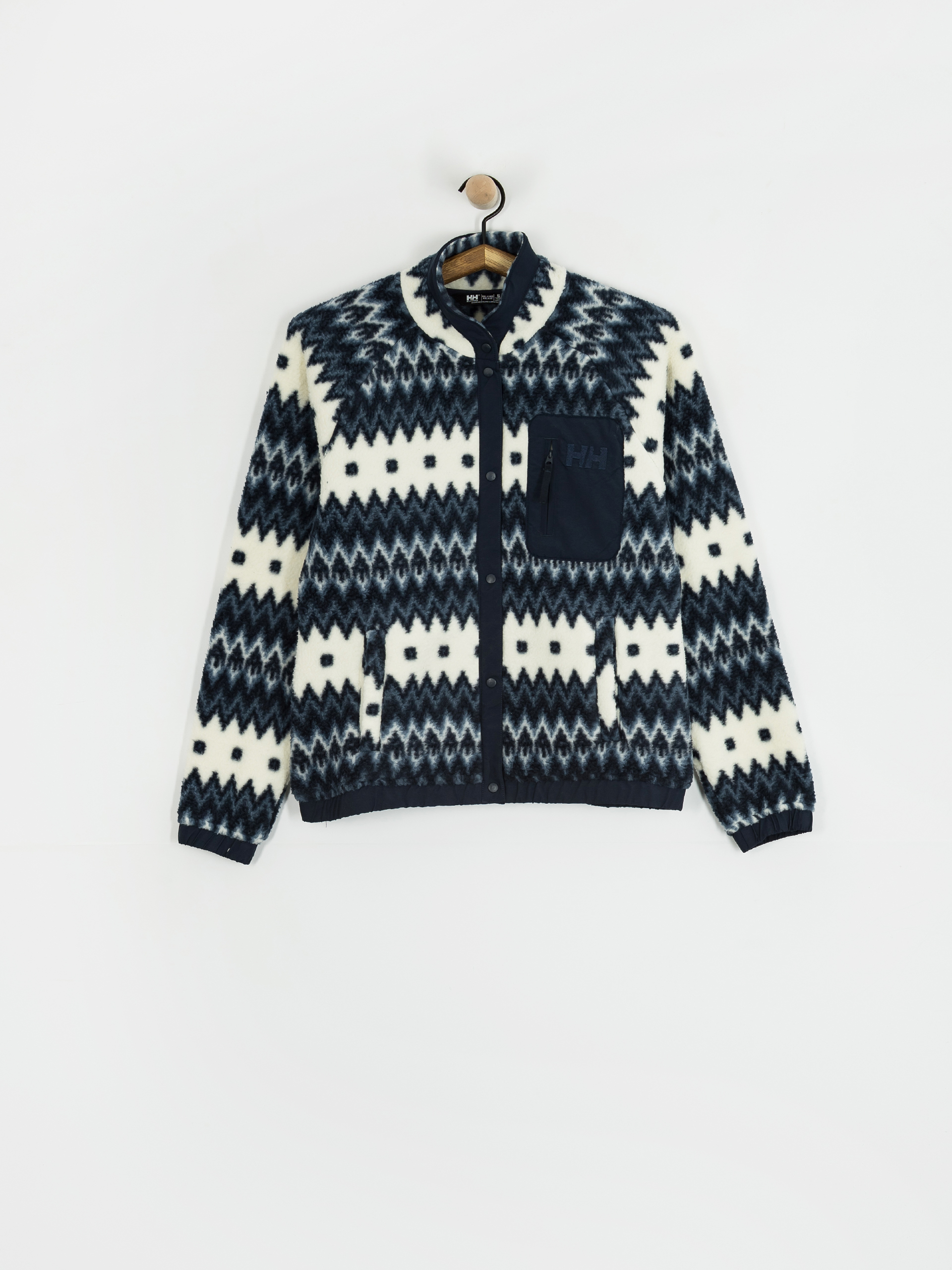Флісовий светр Helly Hansen Imperial Printed Pile Snap Wmn (navy nordic aop)