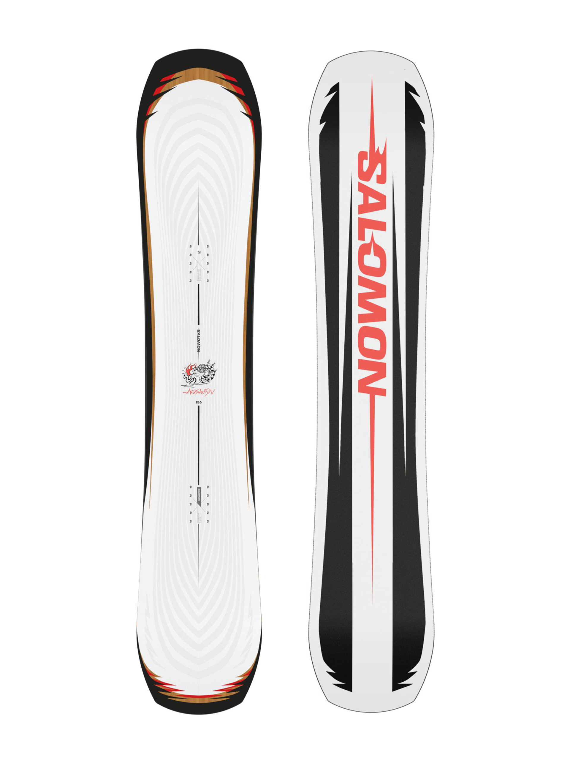 Сноуборд Salomon Assassin (white/red)