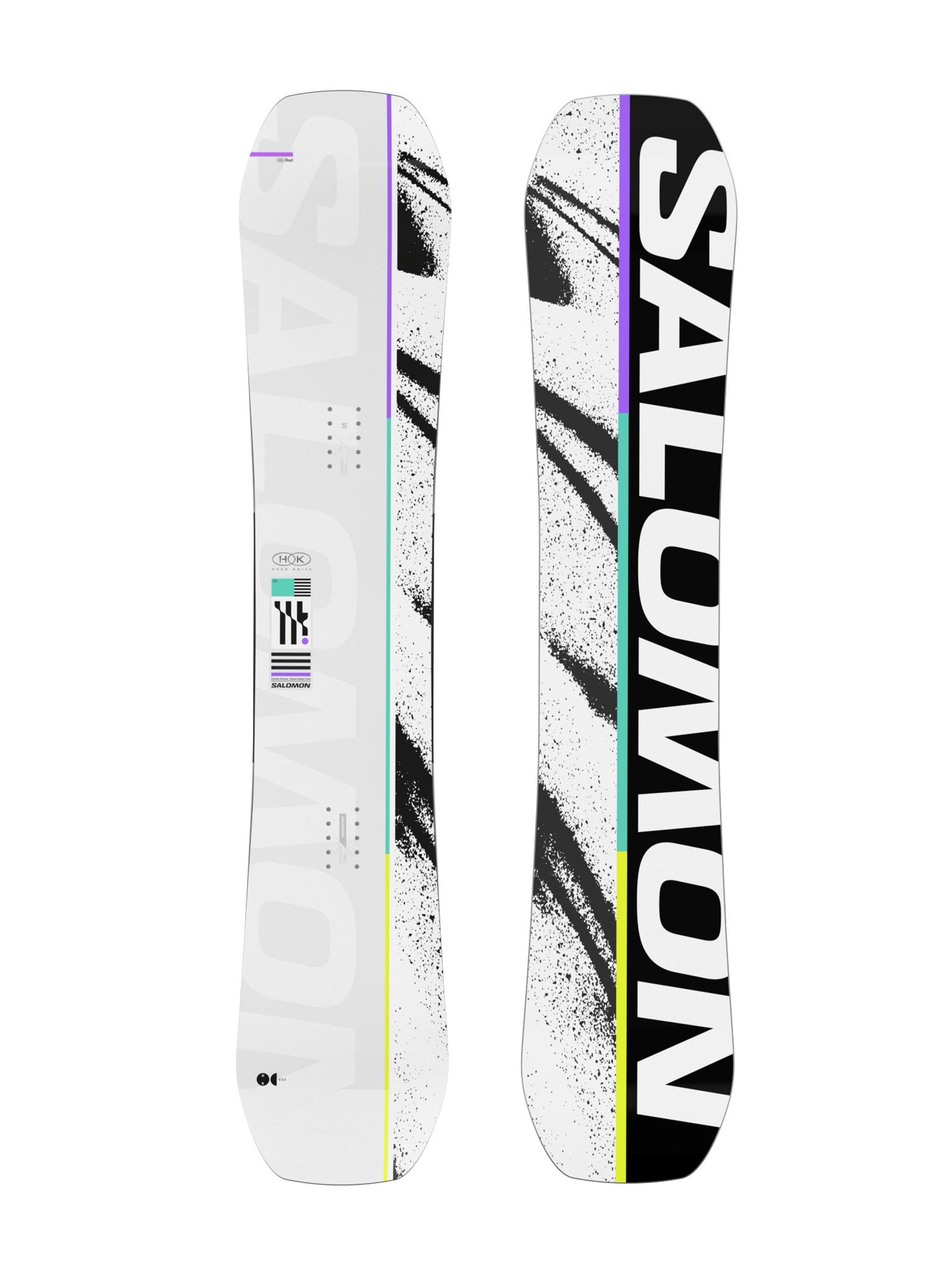 Сноуборд Salomon Huck Knife (black/white)