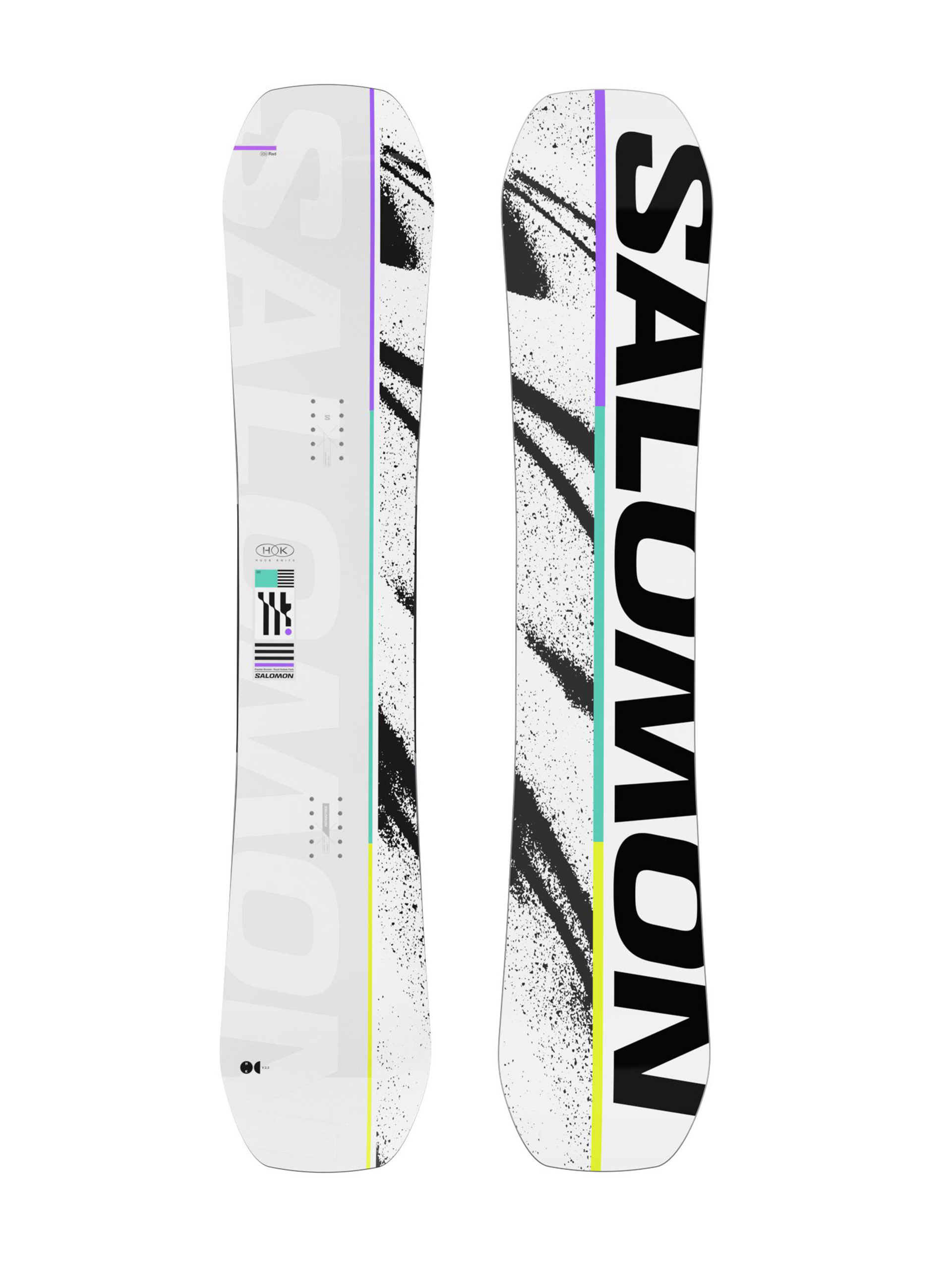 Чоловічий Сноуборд Salomon Huck Knife (white/black)