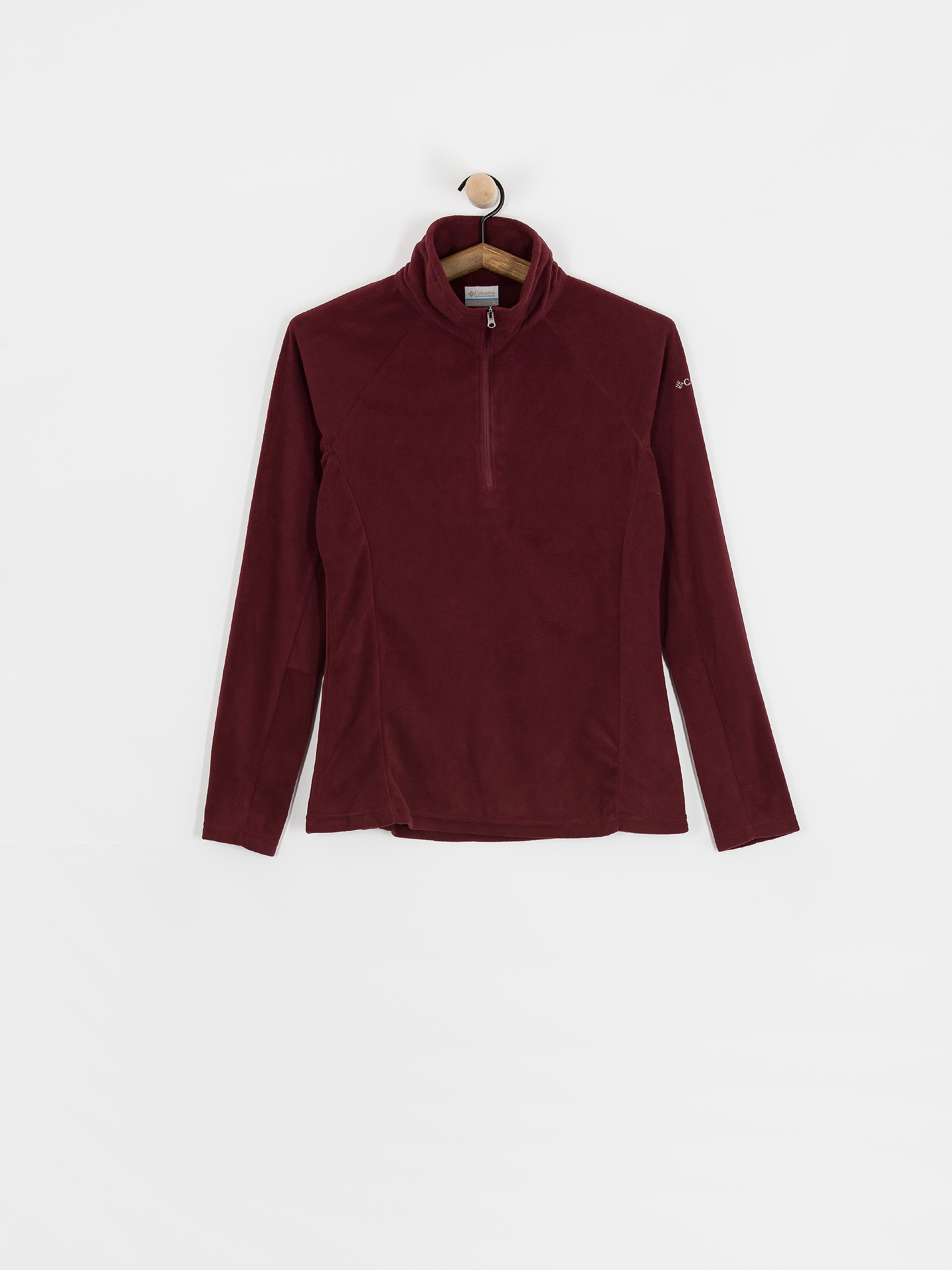 Жіночий Флісовий светр Columbia Glacial IV 1/2 Zip (rich wine)