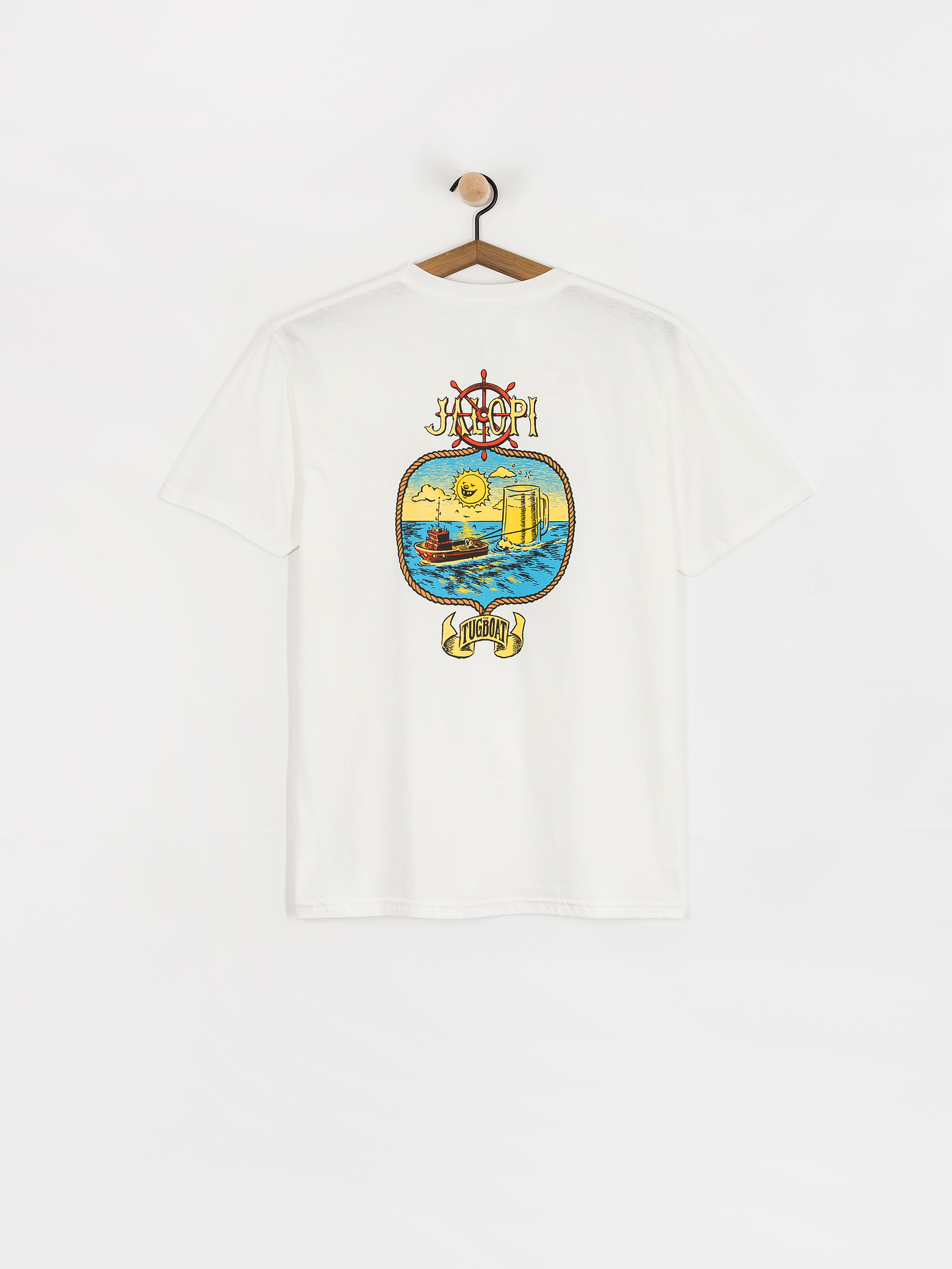Футболка Antihero Jalopi Tugboat (white)