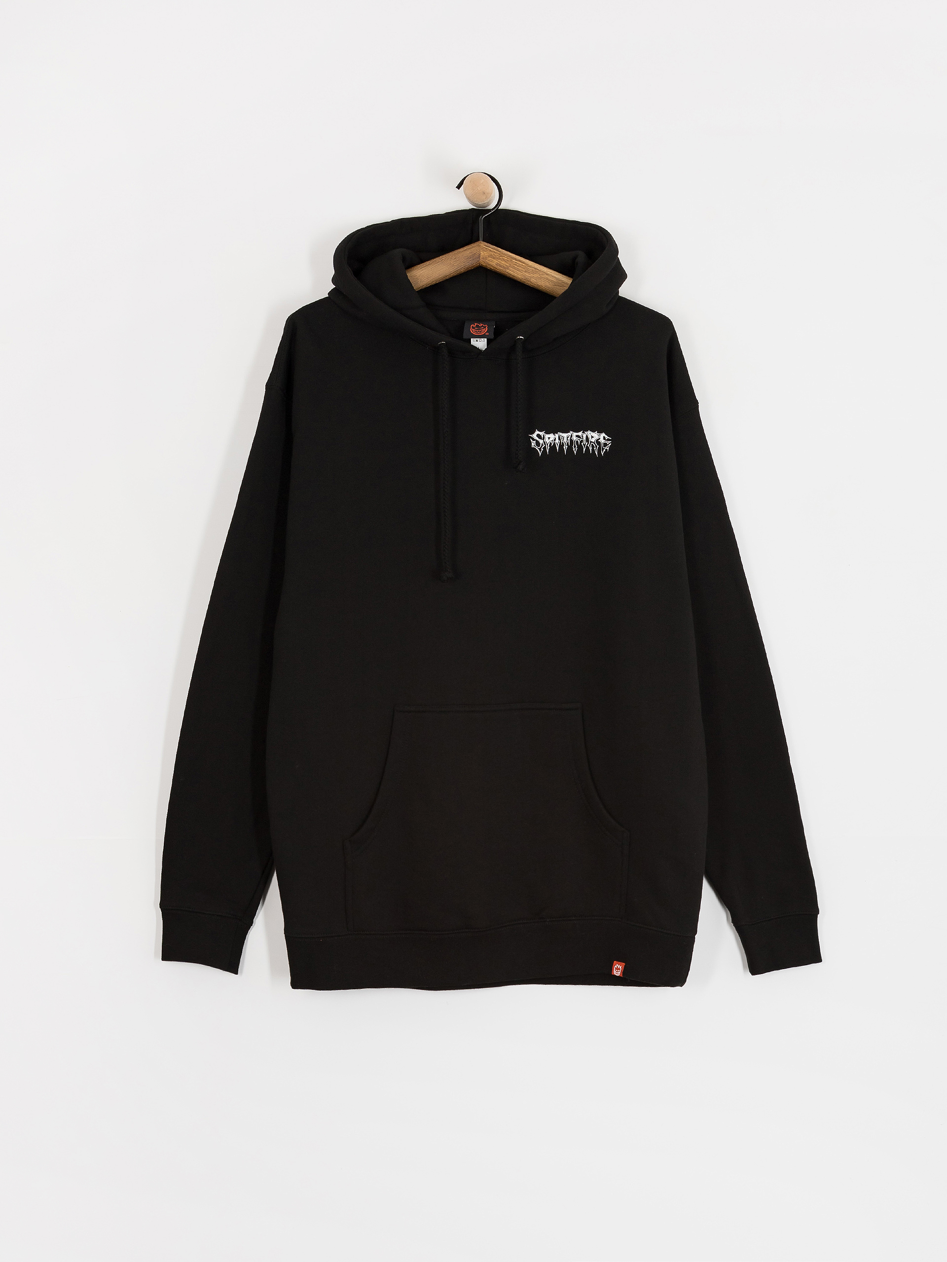 Світшот Spitfire Batwing Classic (black w/white prints)