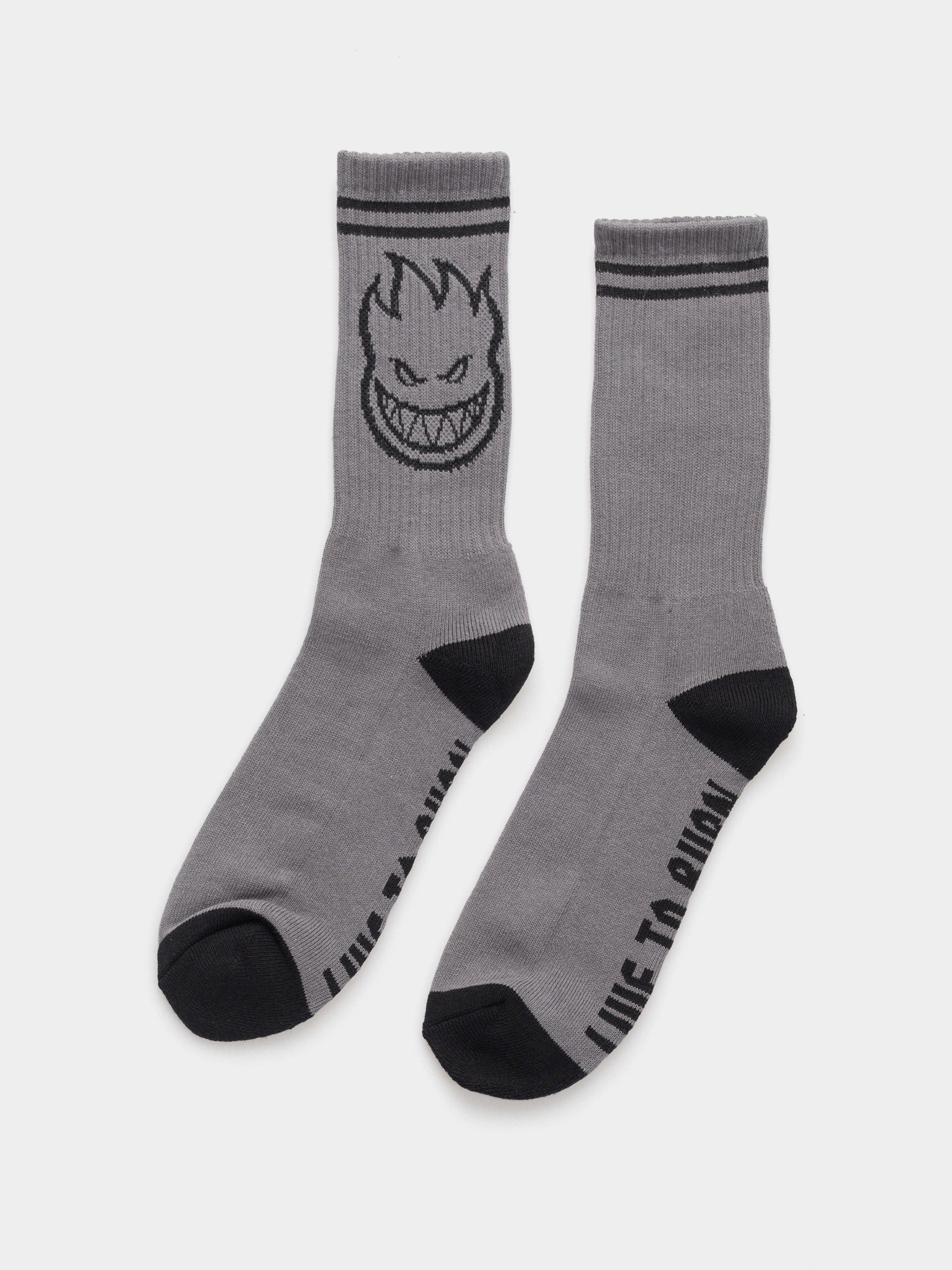  Шкарпетки Spitfire Bighead (charcoal/black)