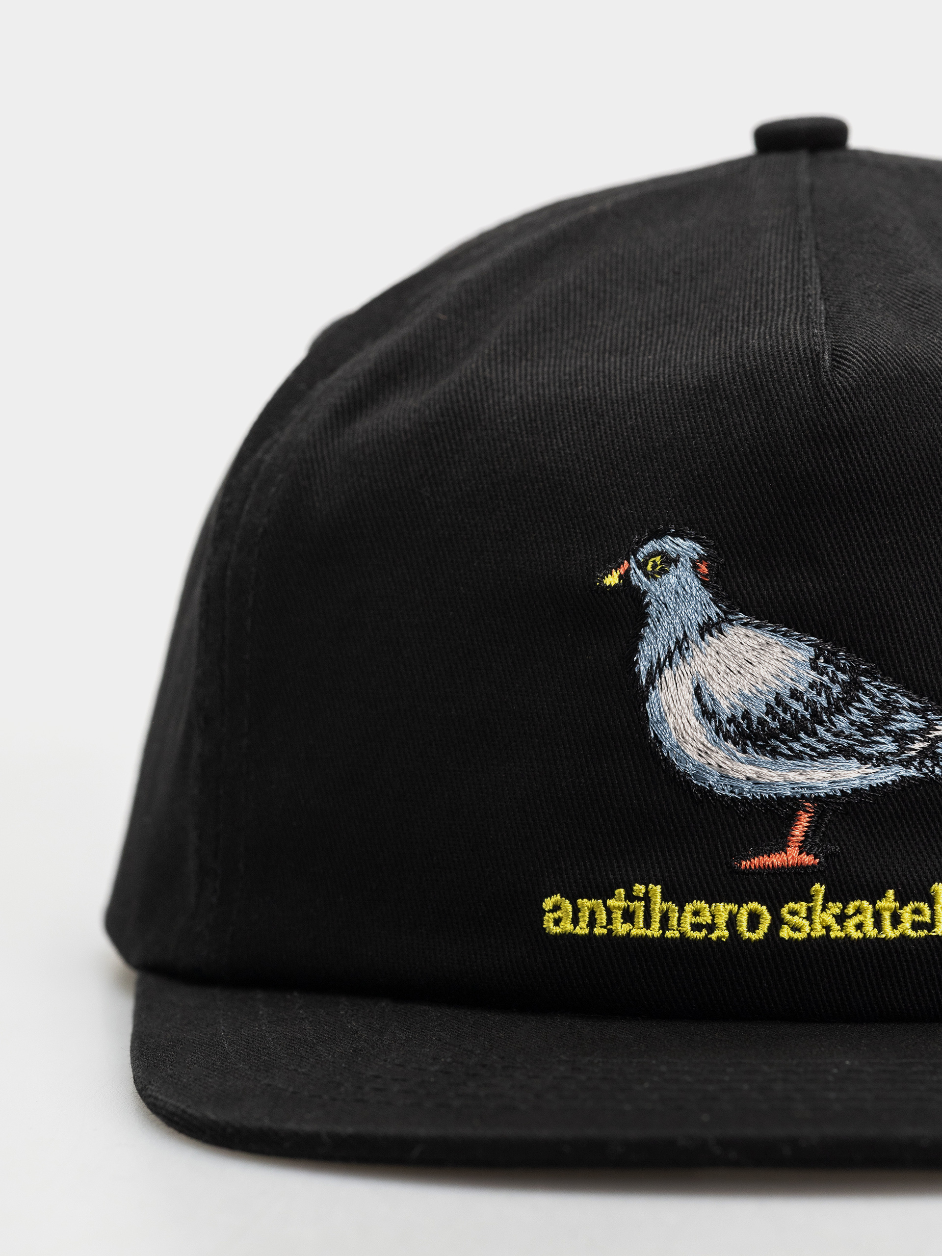 Кепка Antihero Lil Pigeon (black/yellow)