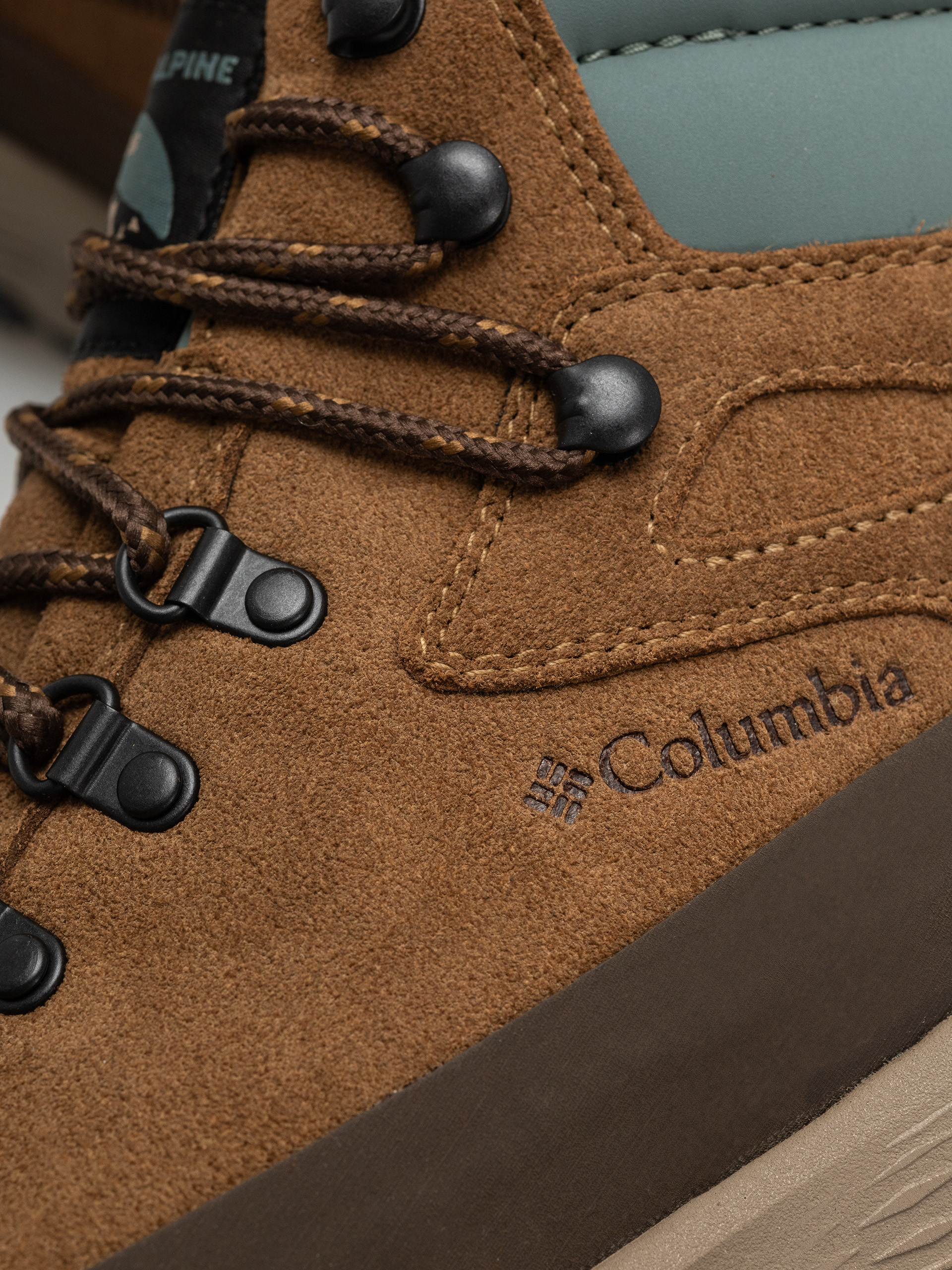 Взуття Columbia Newton Alpine PT - коричневий (light brown/metal)