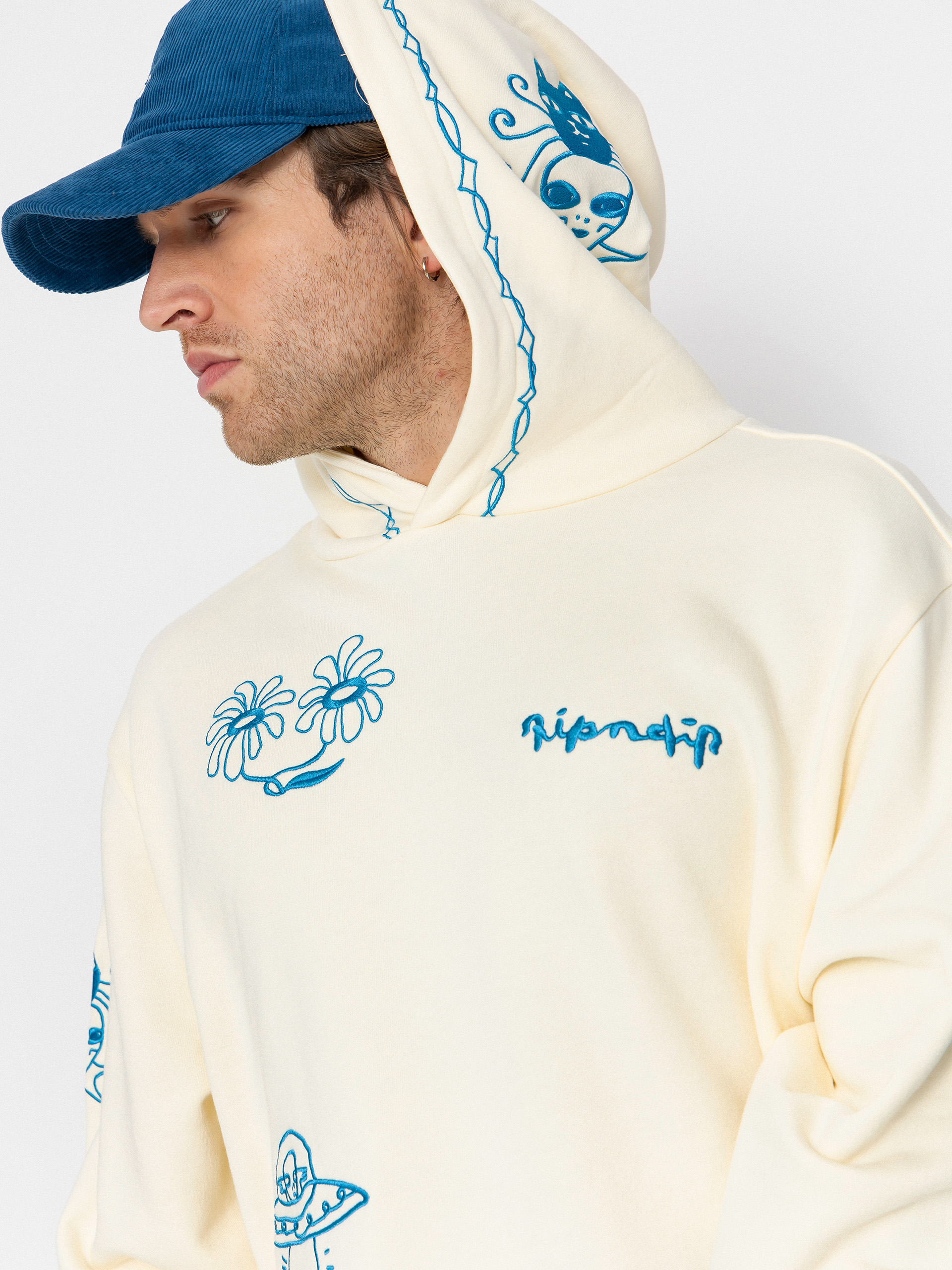 Худі RipNDip Blonded HD (off white)