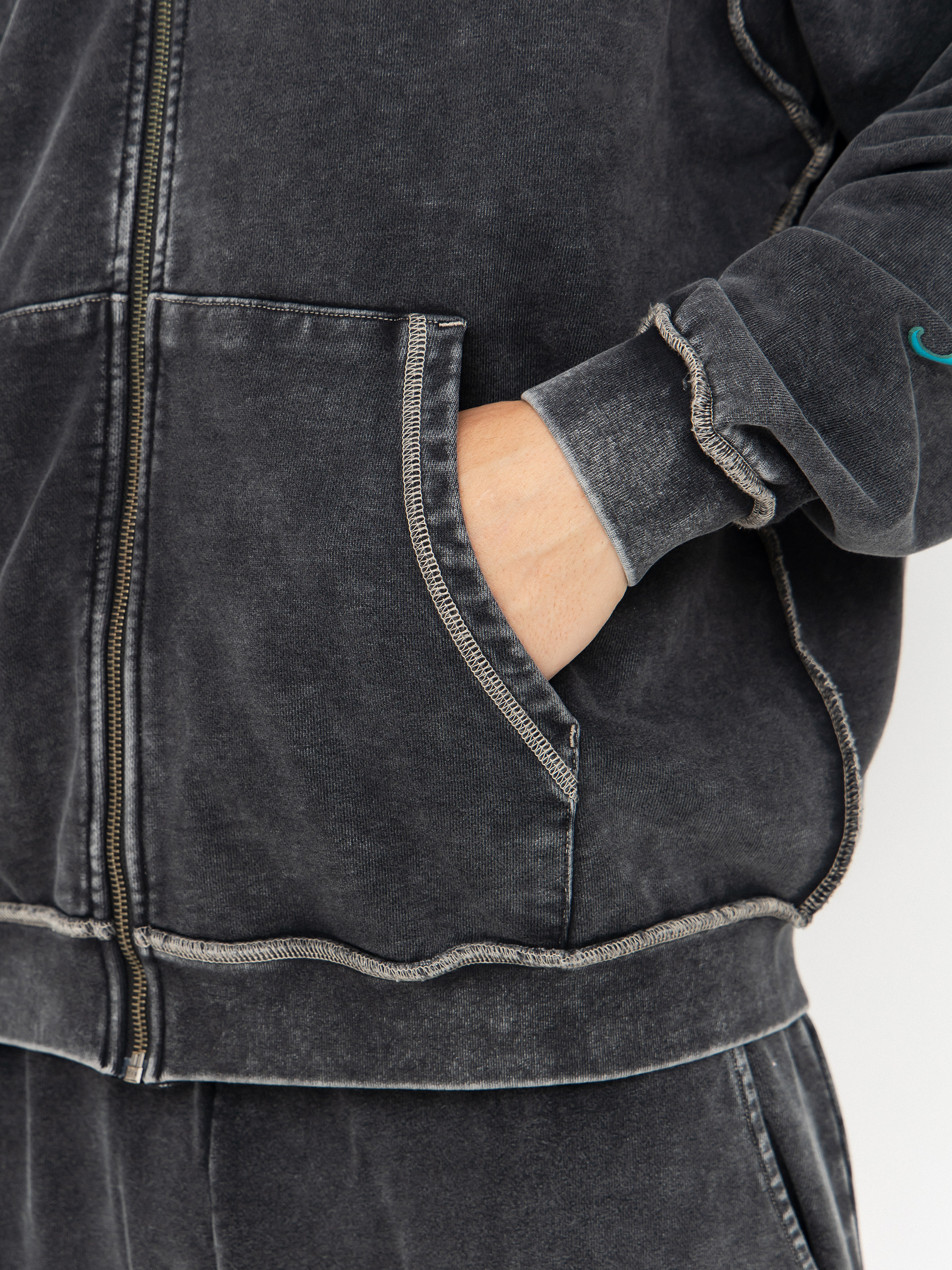 Худі RipNDip Squabble Up HD (black vintage wash)