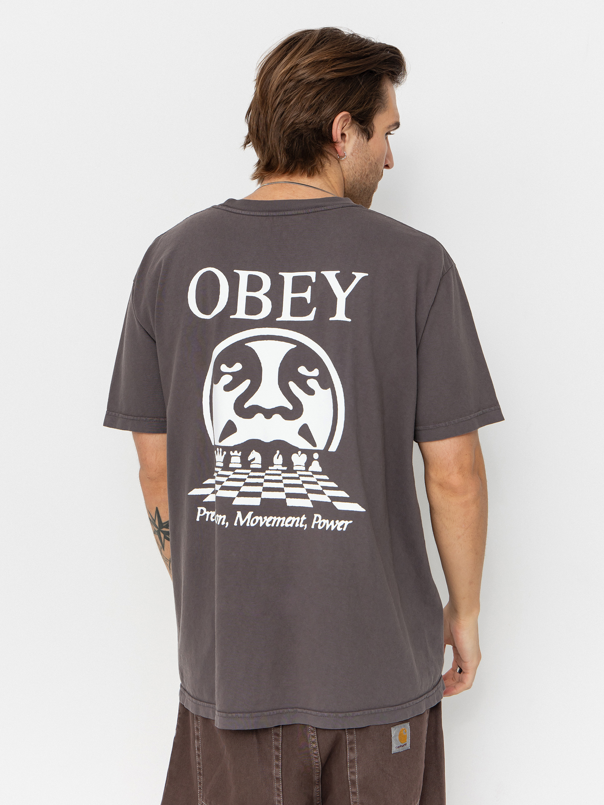 Футболка OBEY Obey Precision (pigment dusty black)