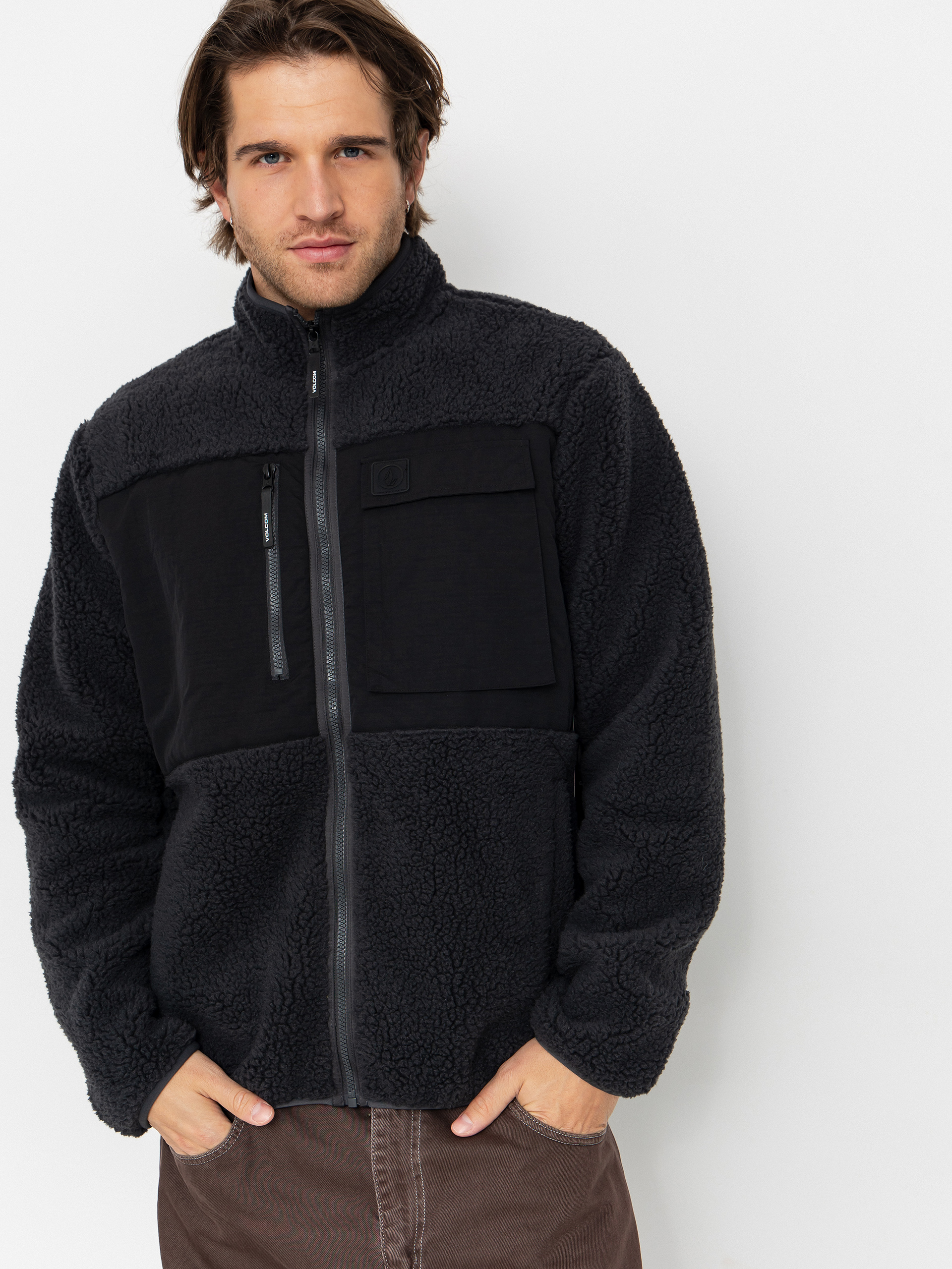 Худі Volcom Storm Stone ZHD (asphalt black)