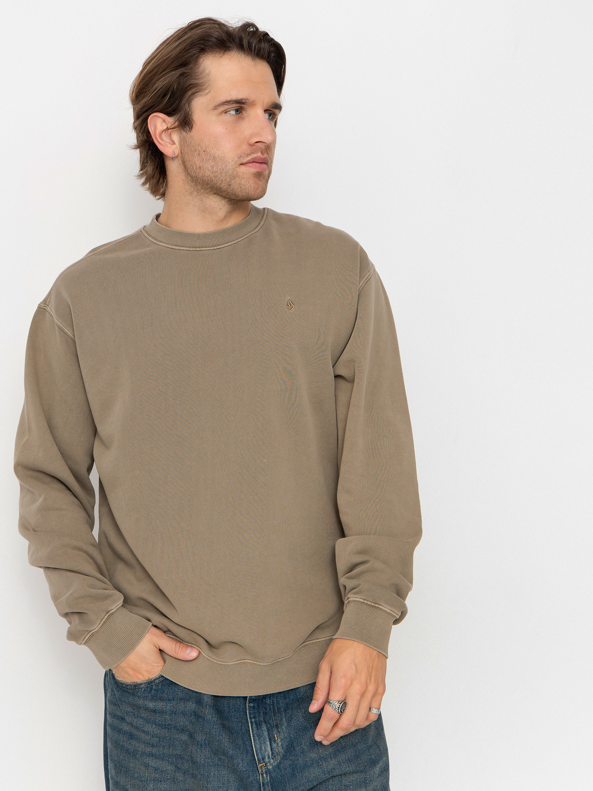 Світшот Volcom Single Stone Pw Crew (brindle)