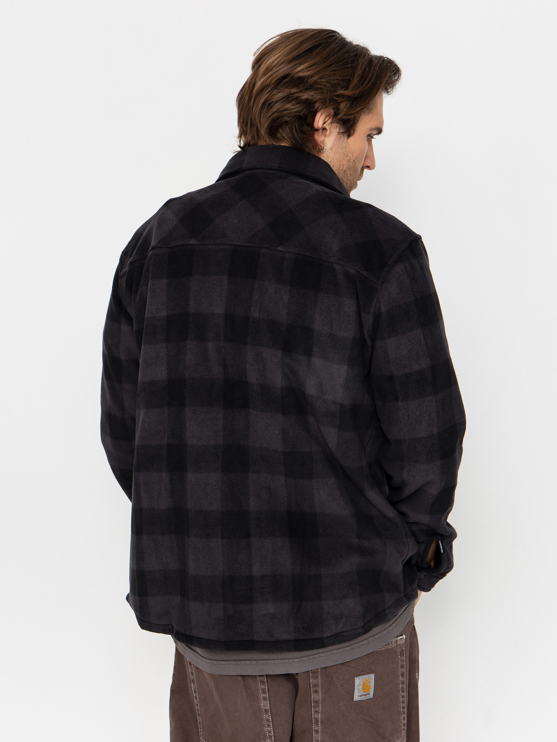 Сорочка Quiksilver Bering Strait Check (black northsea plaid)