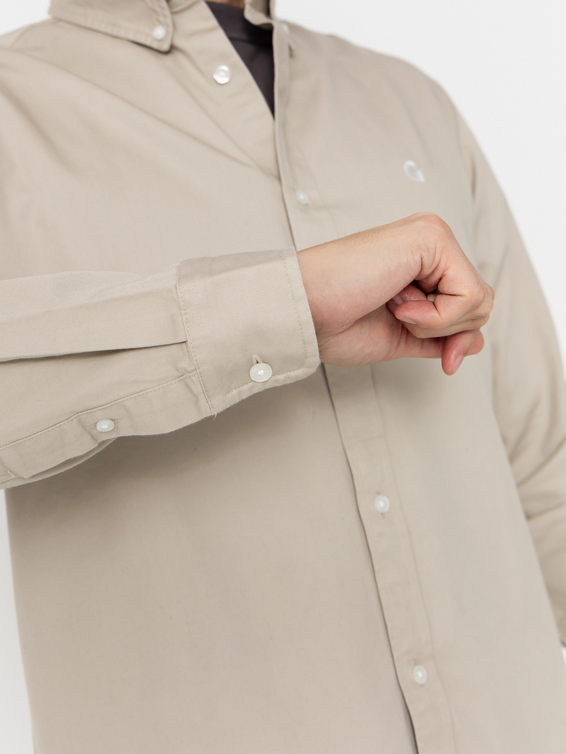 Сорочка Carhartt WIP Madison (fleur de sel/wax)