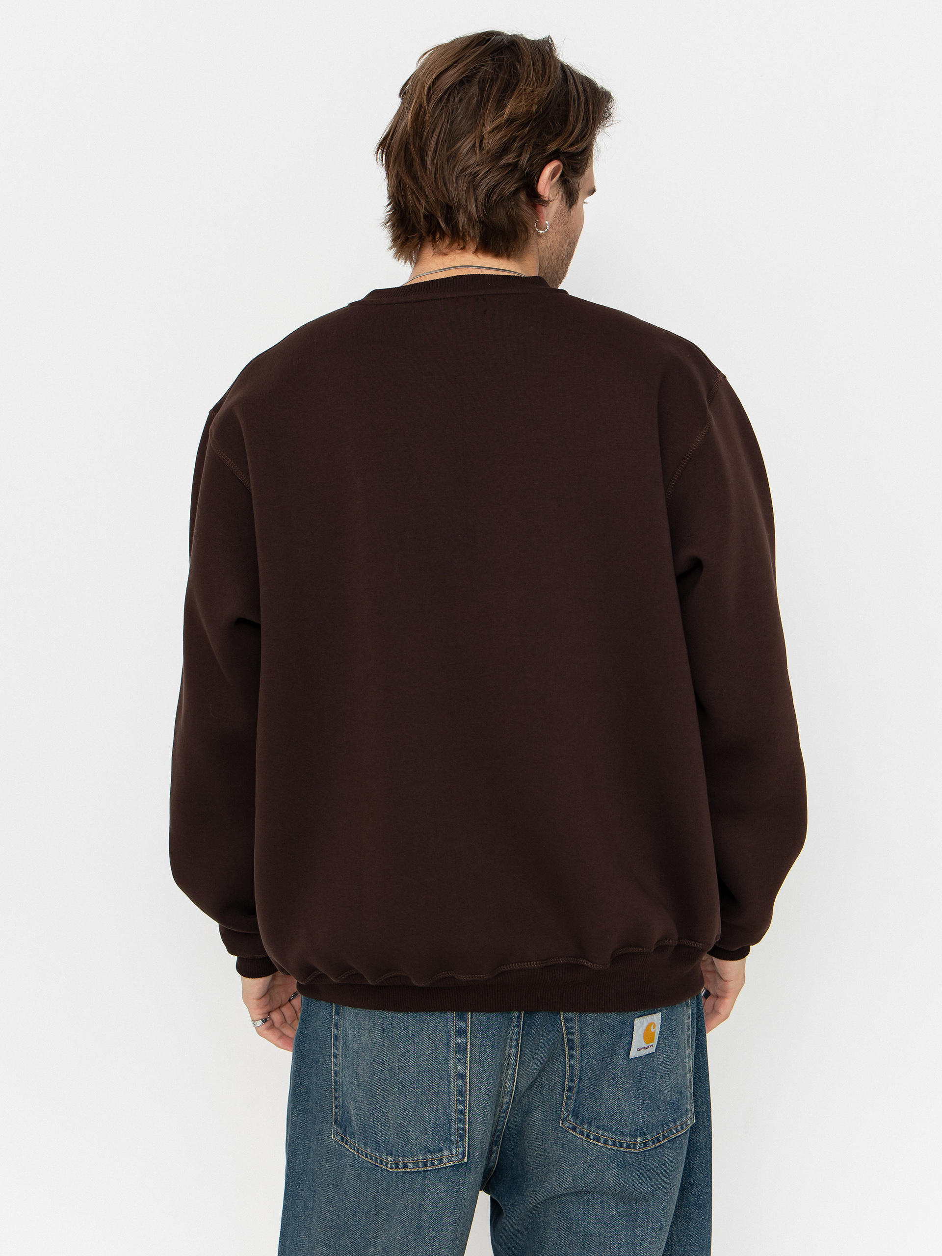 Світшот Youth Skateboards Skate Rat Crew (chocolate)